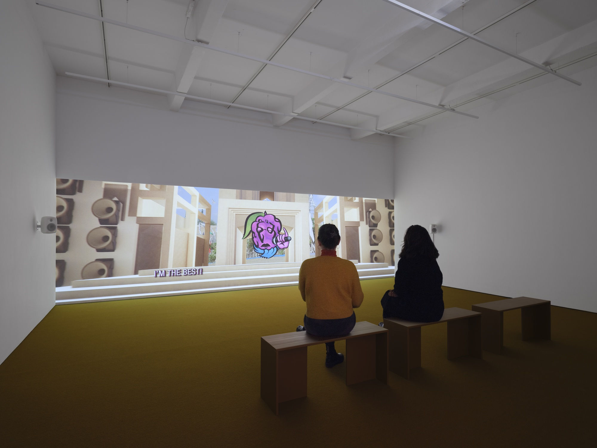 The Contest of the Fruits, exhibition view, Kraupa&ndash;Tuskany Zeidler, Berlin, 2024