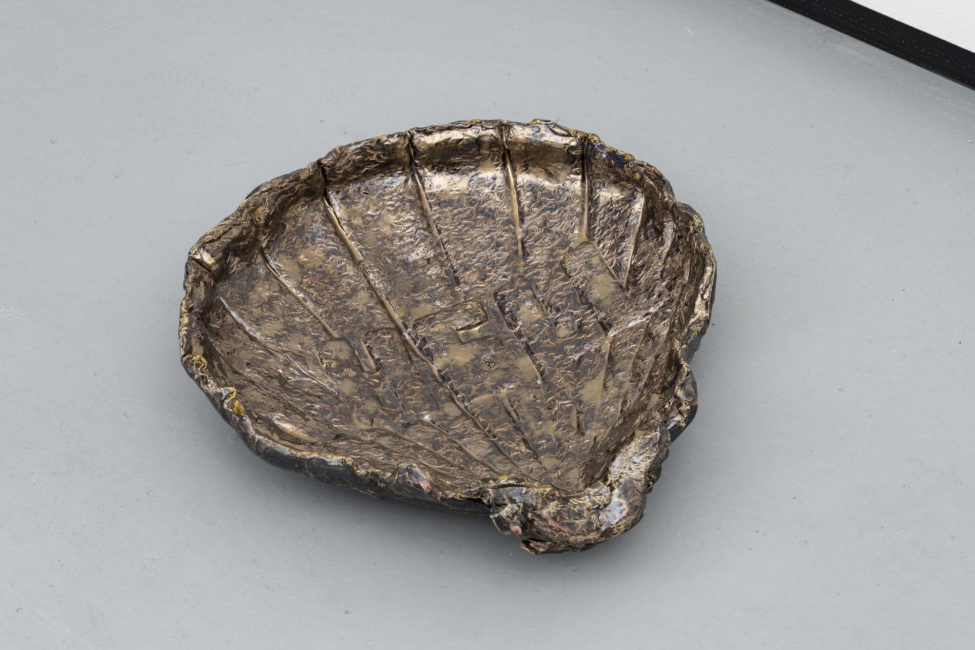 Max Boyla Ash Tray, 2022 Glazed Ceramic 44 x 44 x 10 cm