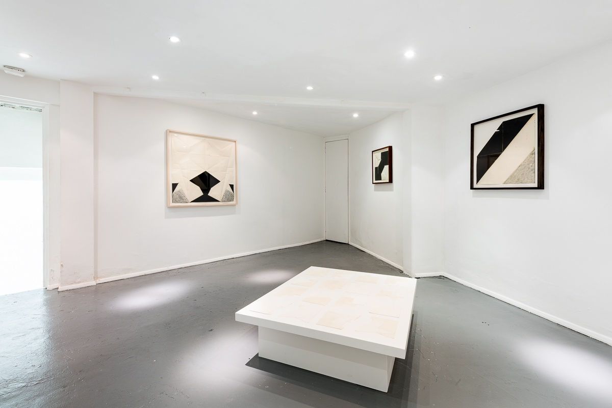 Install shot White Flag - Carla Chaim Downstairs