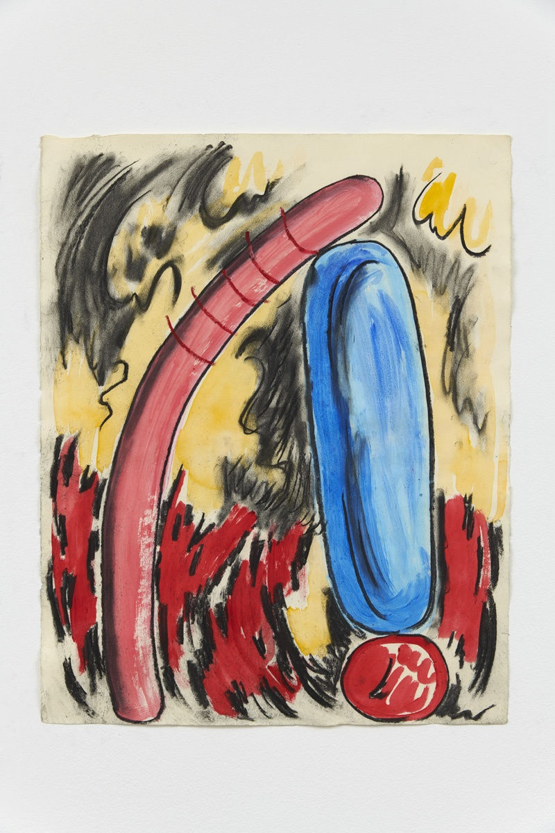 Christabel MacGreevy II , 2018 Charcoal and House Hold Gloss 58 x 46 cm (CM 034)