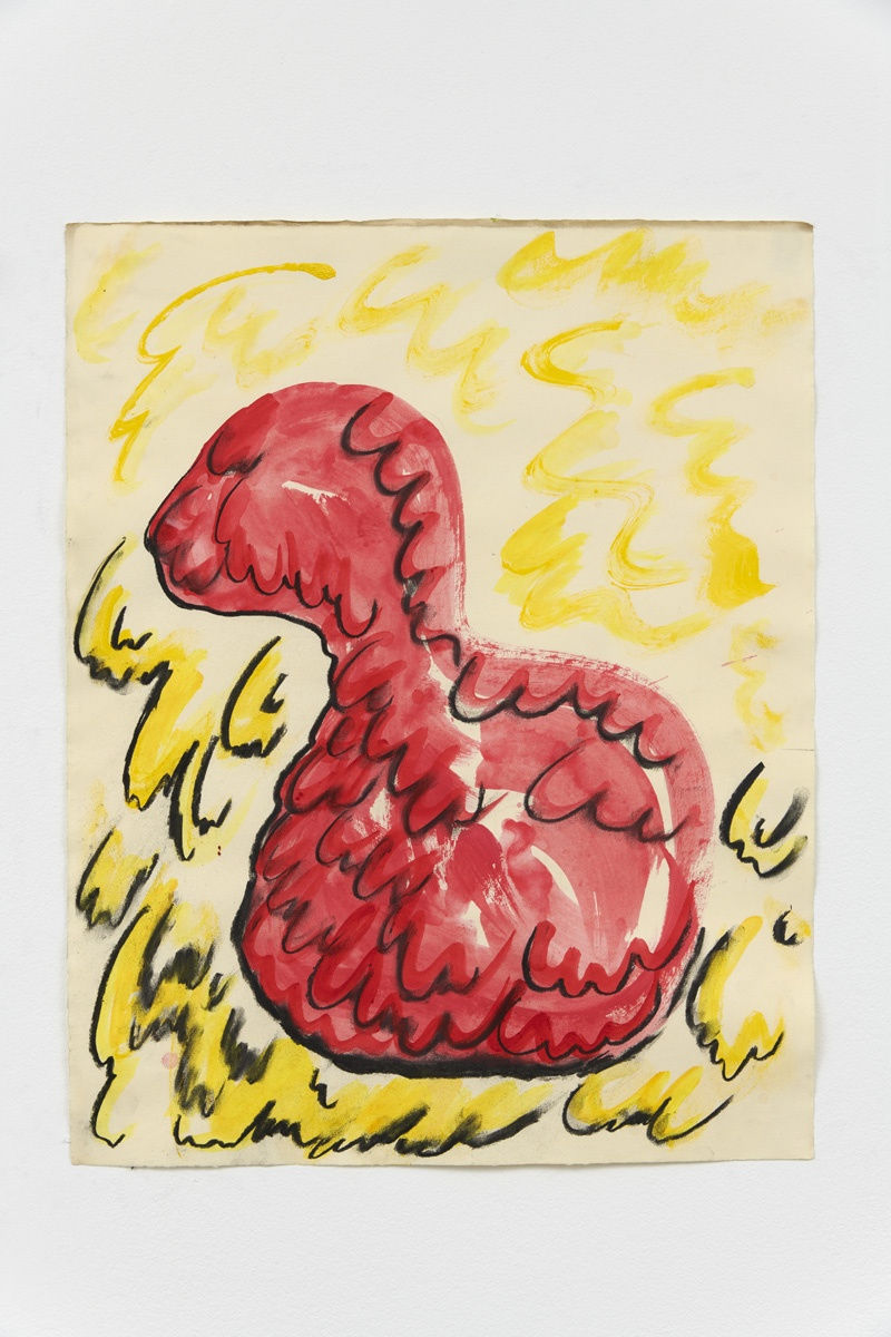 Christabel MacGreevy I, 2018 Charcoal and House Hold Gloss 58 x 46 cm (CM 035)