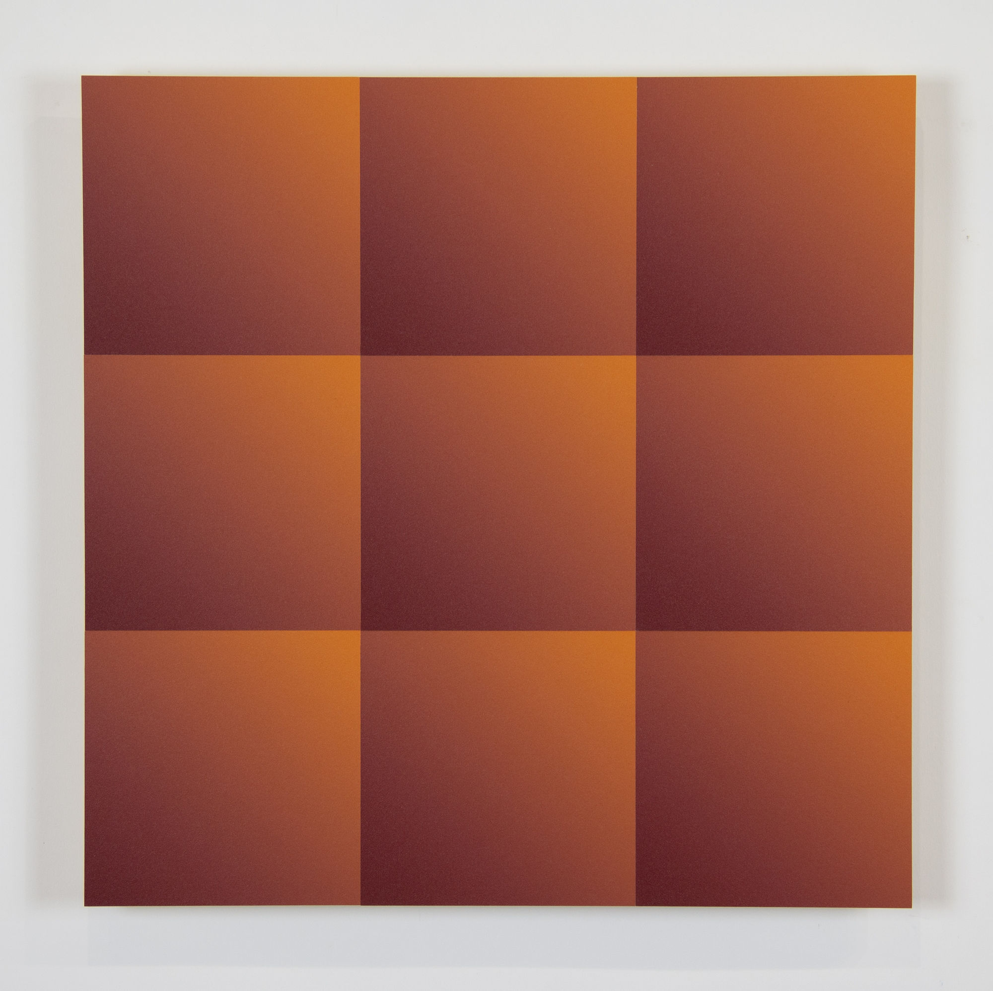 James Hillman Panel, Broccato (Leather), 2019 Oil paint on paper on plywood