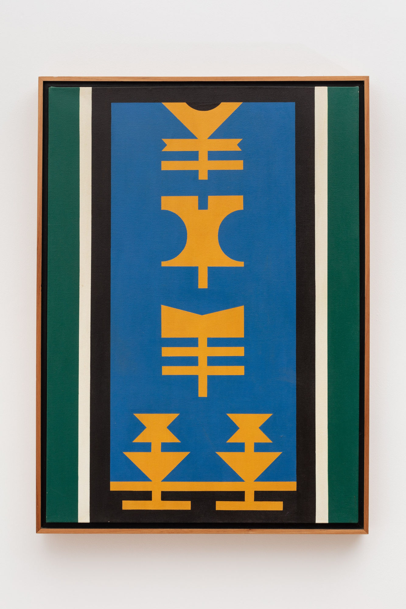 Rubem Valentim Emblema-80, 1980 Acrylic on canvas