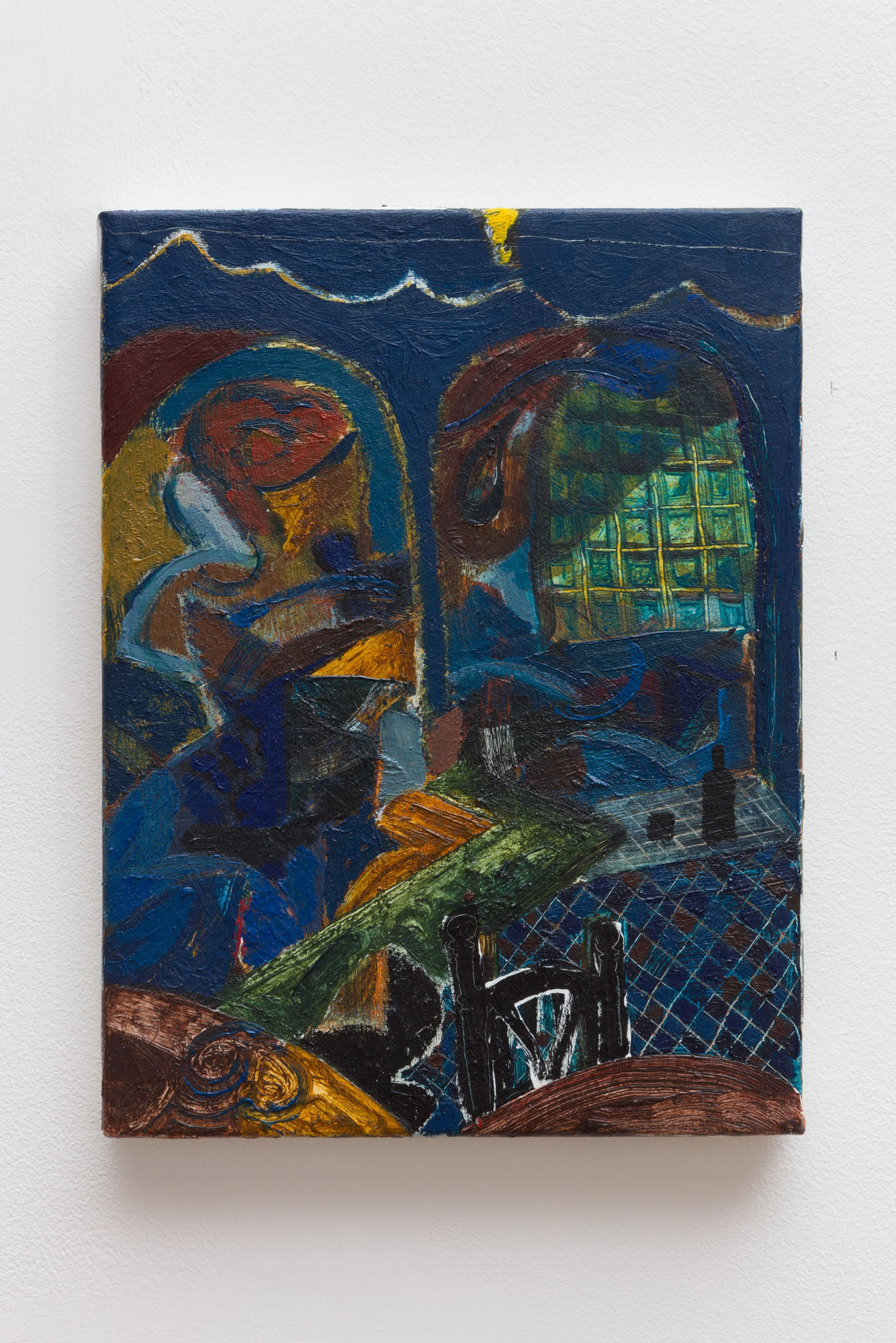 Elias Peña Salvador Farewell at Dawn, 2024 Oil on linen