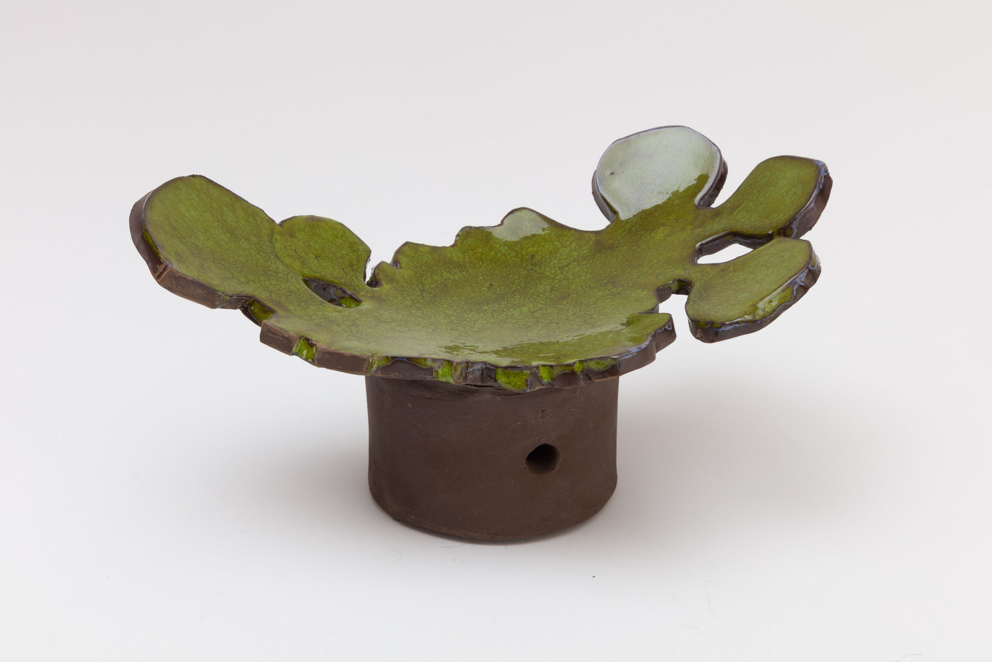 Francesca Anfossi Green Bowl, 2025 Earthenware terracotta