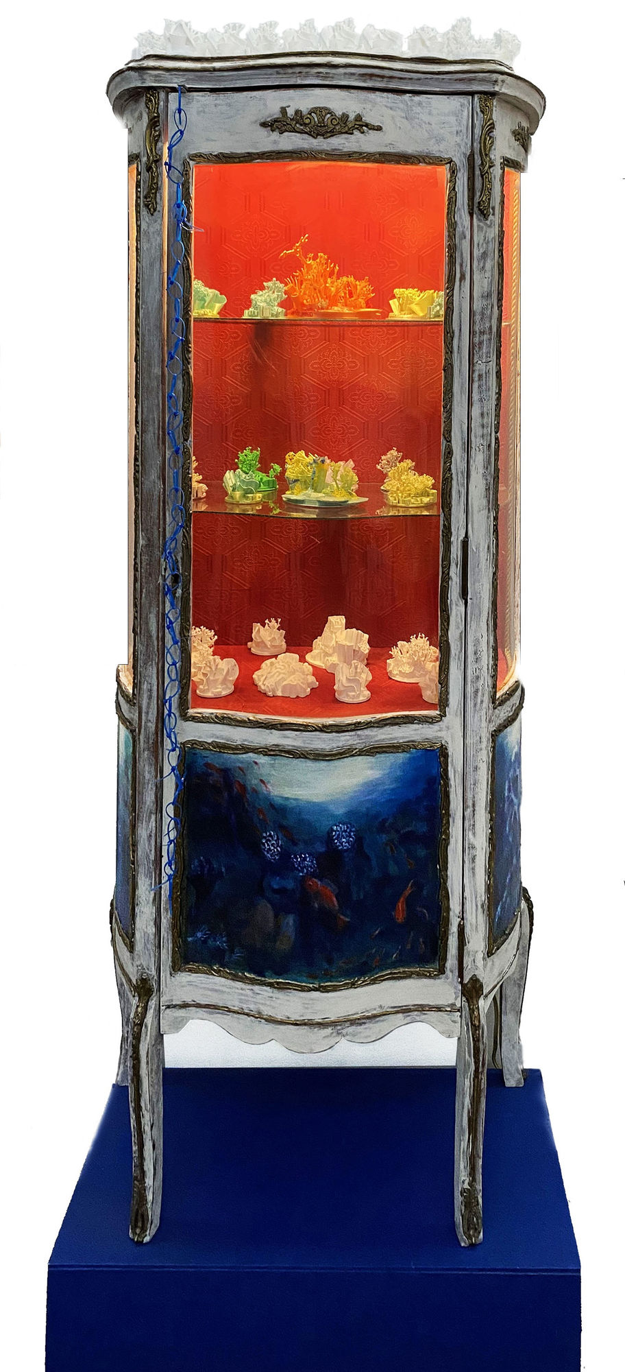 SNEŽANA SARASWATI PETROVIĆ AQUATIC- French Curio Triptych, 2022