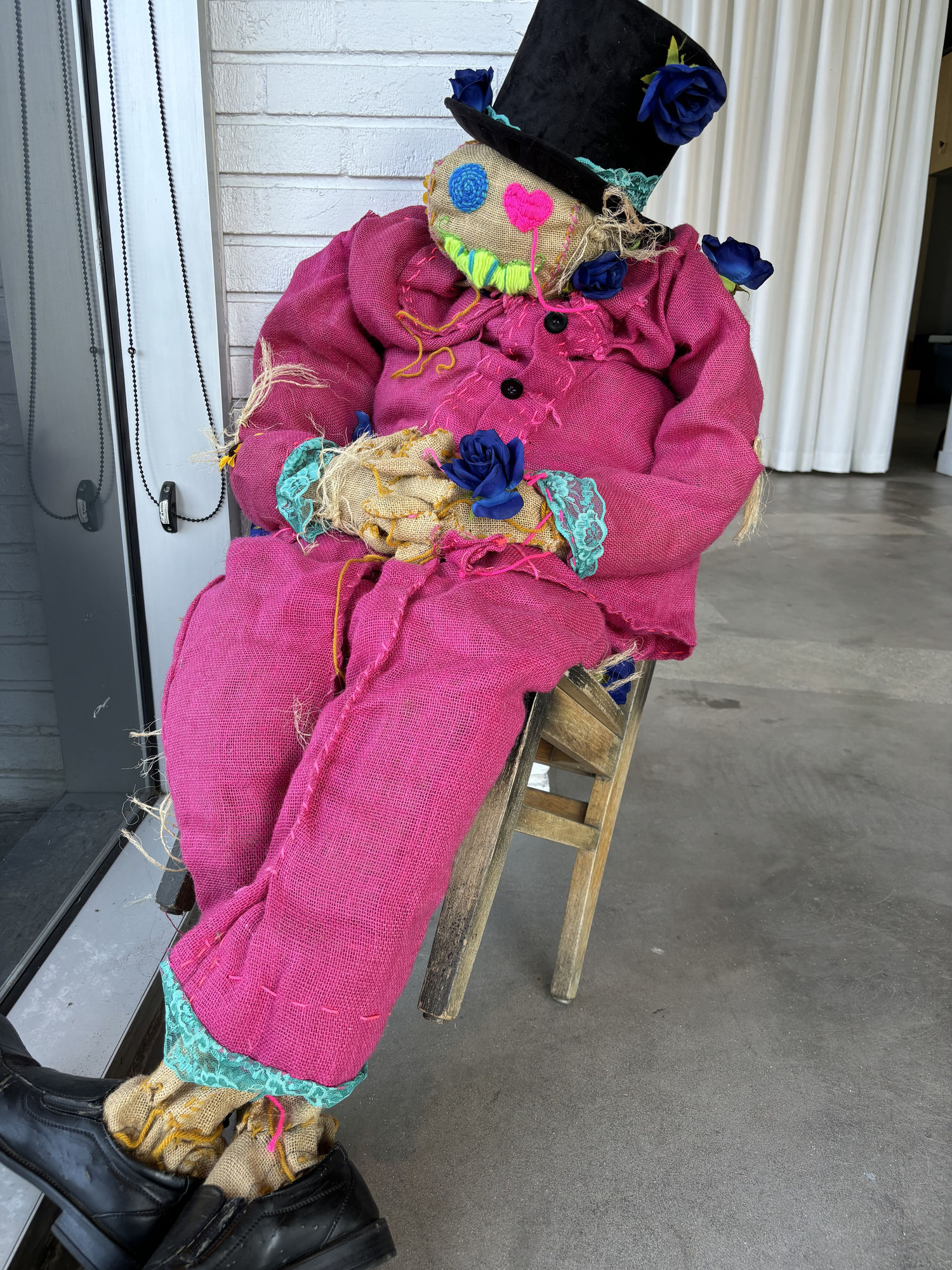 RE: PURPOSE A Public Facing Art Instllation at the Beverly Connection, Los Angeles Chenhung Chen, Jynx Prado and Stephanie Sherwood Installation View 2024