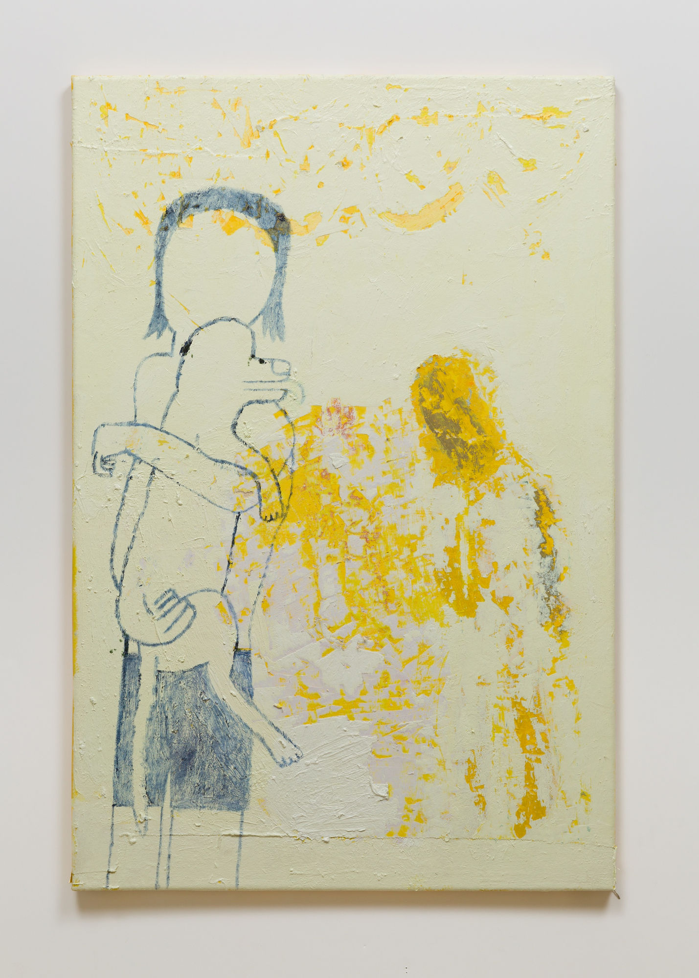 CURT LEMIEUX Man With Dog, 2022