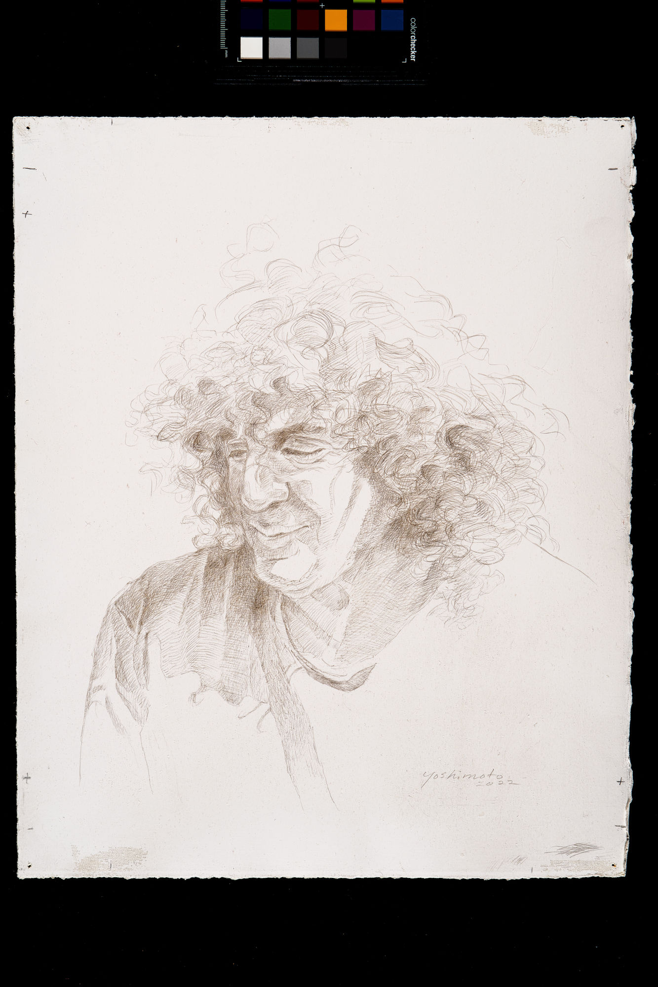 Hiroko Yoshimoto, Pandemic Hair Man - J, 2022