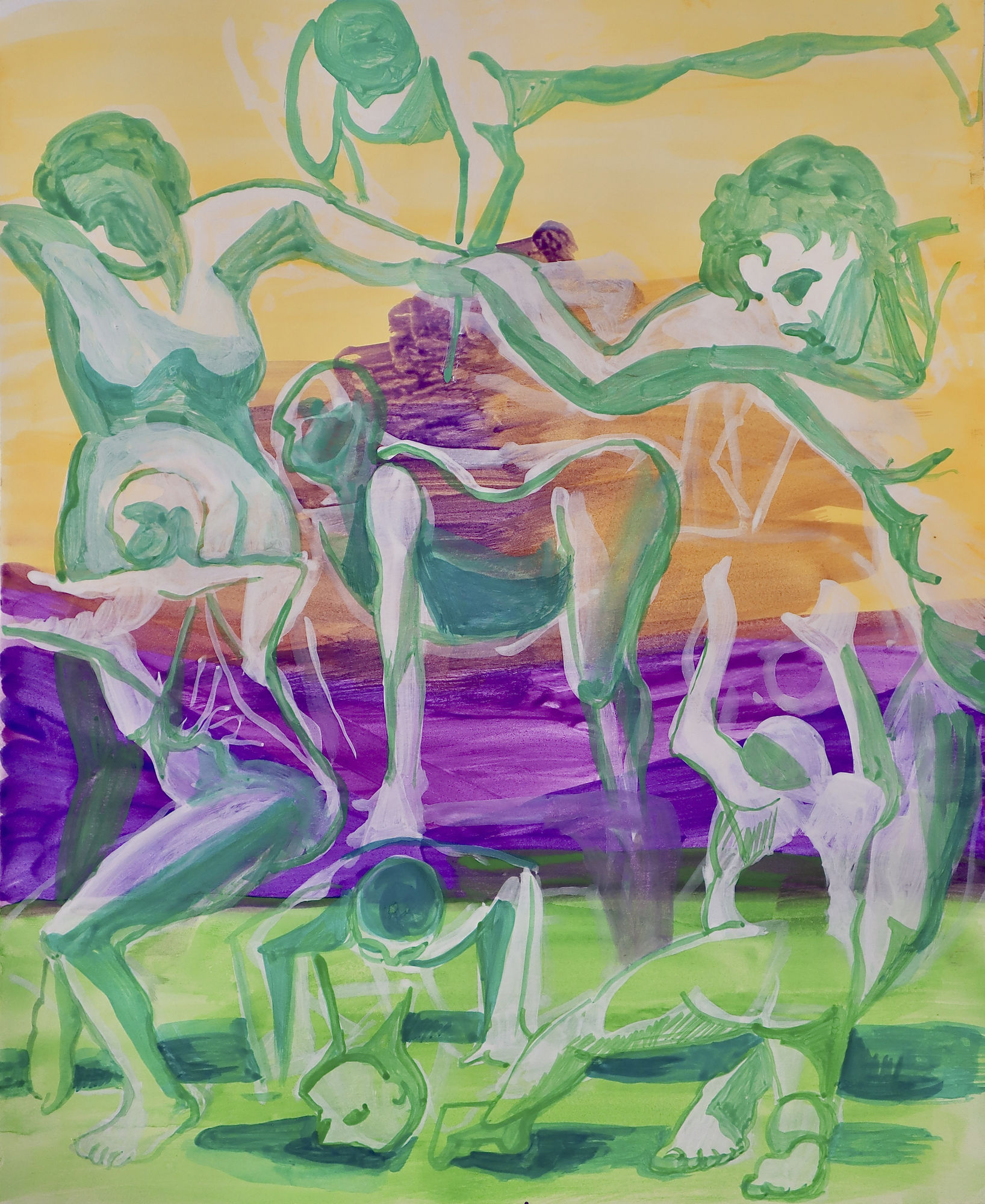 Hagop Najarian, Love Of The Common People #2, 2021