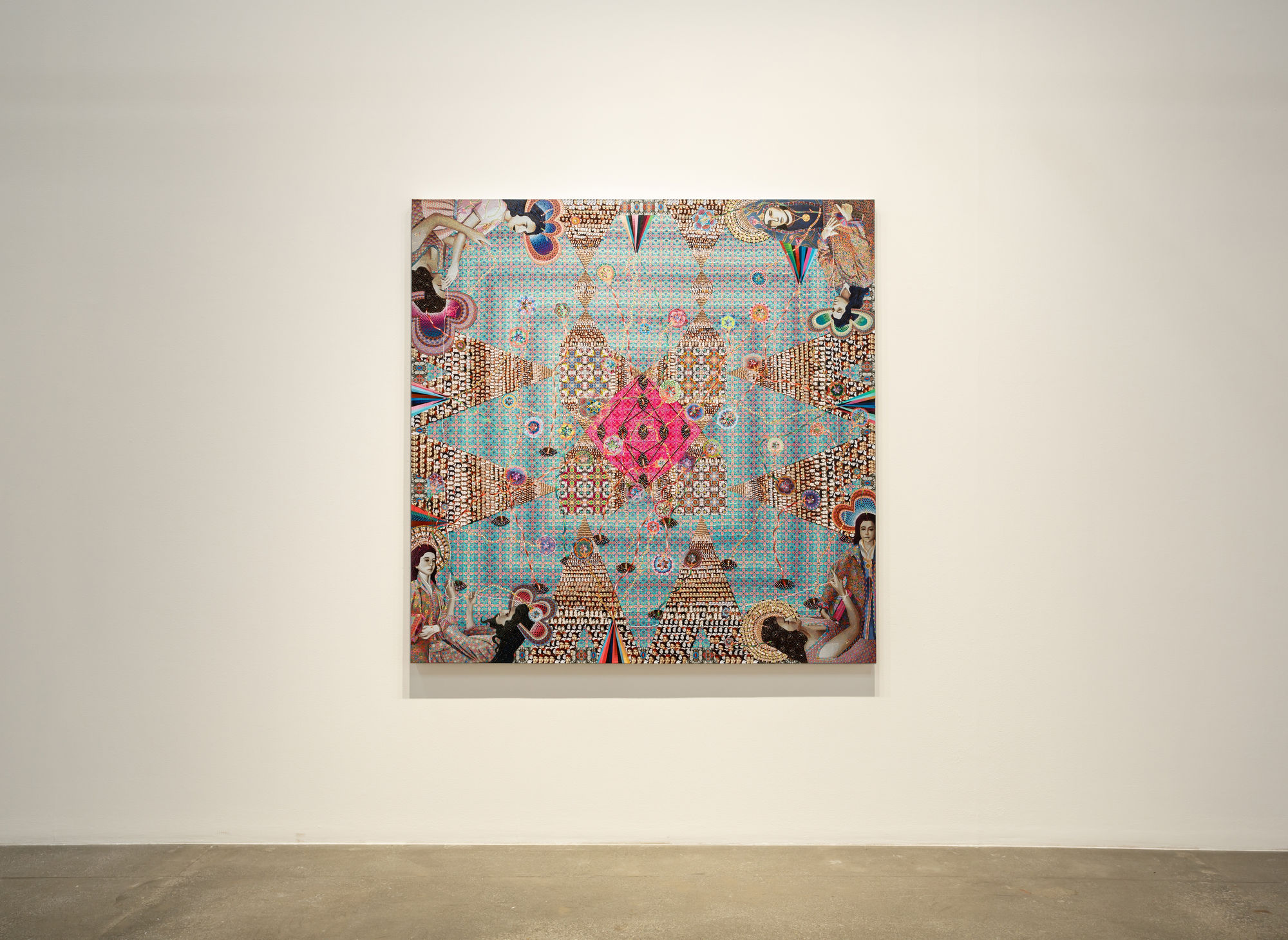 Asad Faulwell, In the Heart of the Cosmos, Installation View, 2017