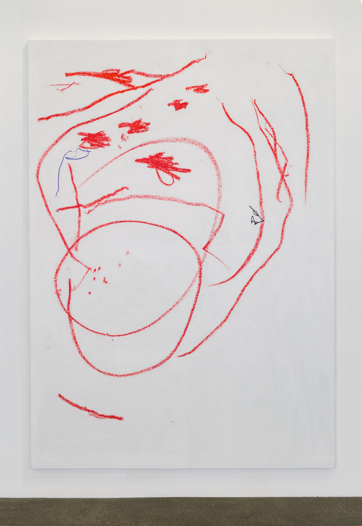 Nadia Kaabi-Linke, Pale Geranium Lake and Scarlet (remastered) , 2018