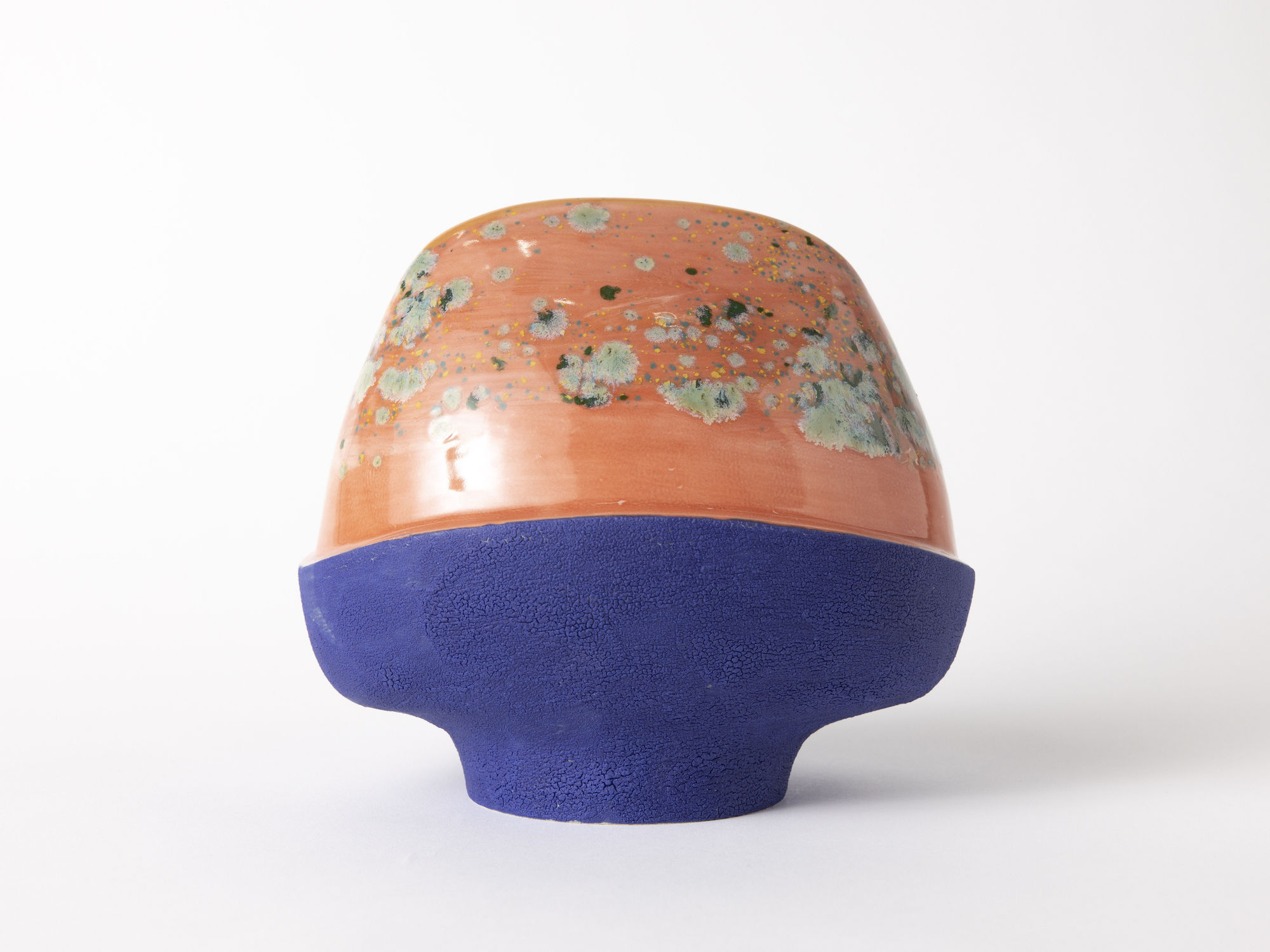 EWCB 707, from the series 'Earthly Wonders, Celestial Beings', 2024, Glazed stoneware, 19 x 21 x 16 cm.