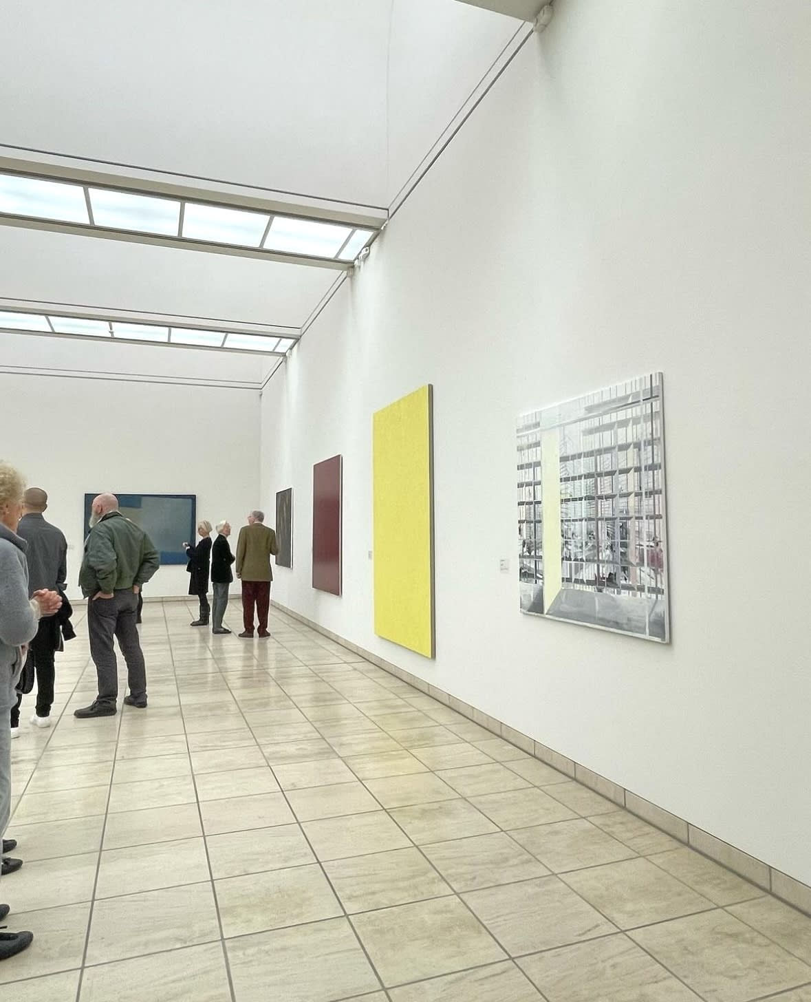 Driss Ouadahi at Von der Heydt Museum in Wuppertal, Germany