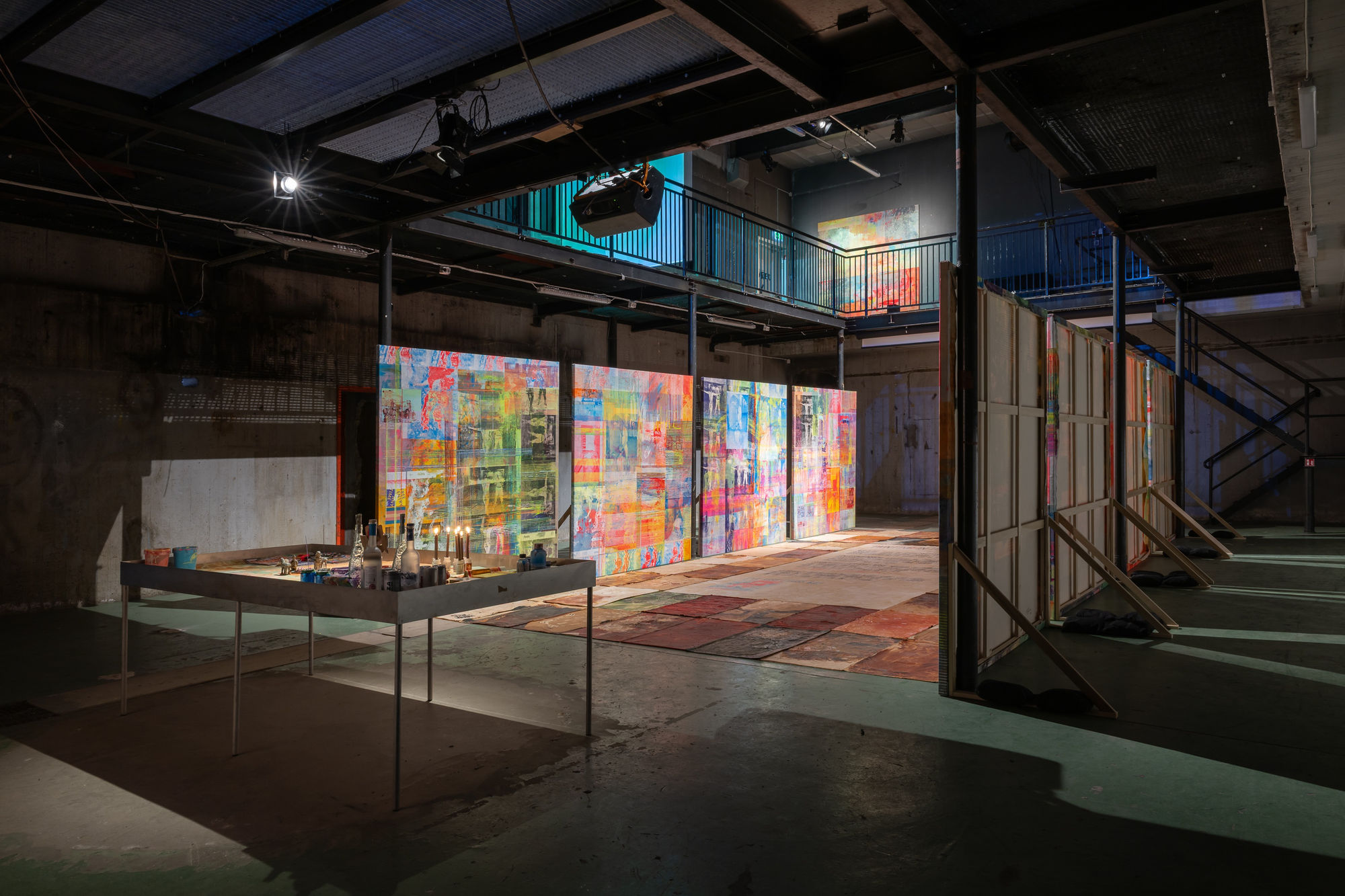 Mandy El - Sayegh in collaboration with Alice Walter, XXX KISS CROSS KILL, Kummelholmen, Stockholm, 10 May – 15 June 2025. Photo: Damian Griffiths. Courtesy of the artist and Kummelholmen, Stockholm.