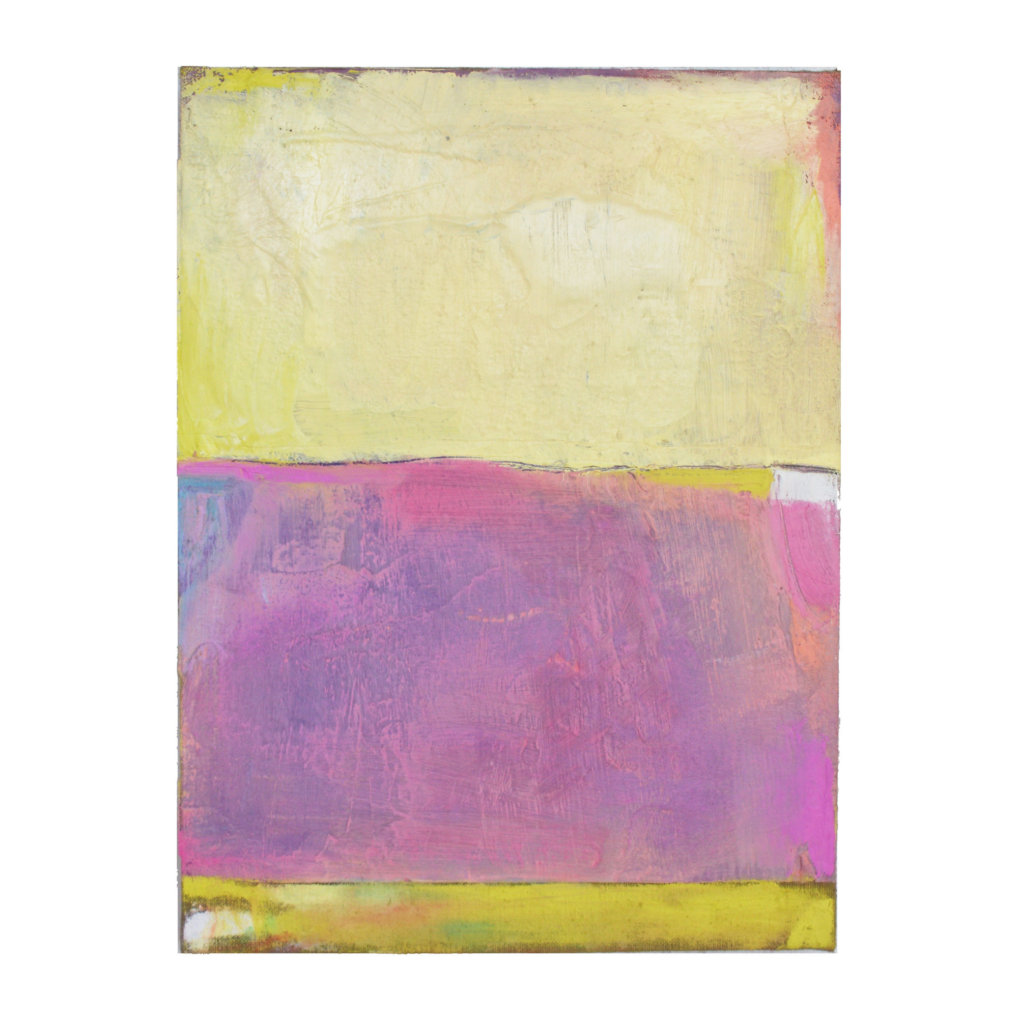 Dana James, Georgia, 2019, 41 × 31cm / 16 × 12in, Oil, encaustic on canvas