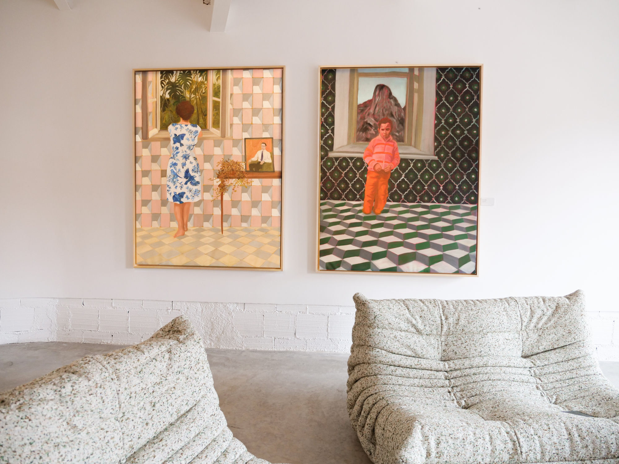 Solo Show I Amina Rezki I Through Earth, Sea & Space