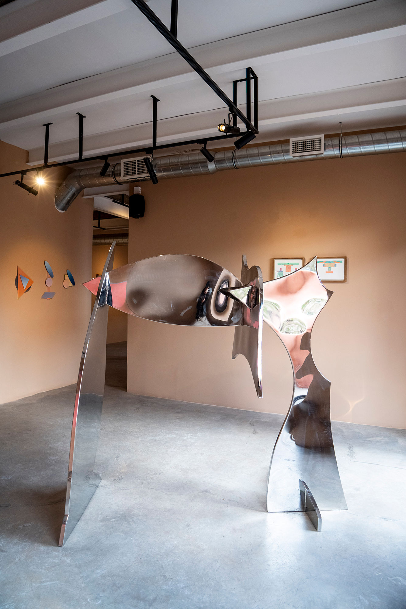 View from Painting in the Exercise of Art Chapter II, Loft Art Gallery Marrakech