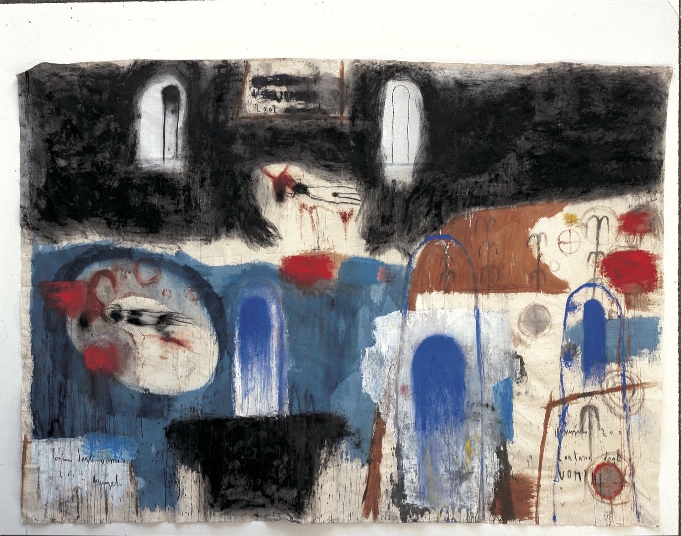 Arcangelo, Lontano dagli uomini, 2002, cm. 234x330