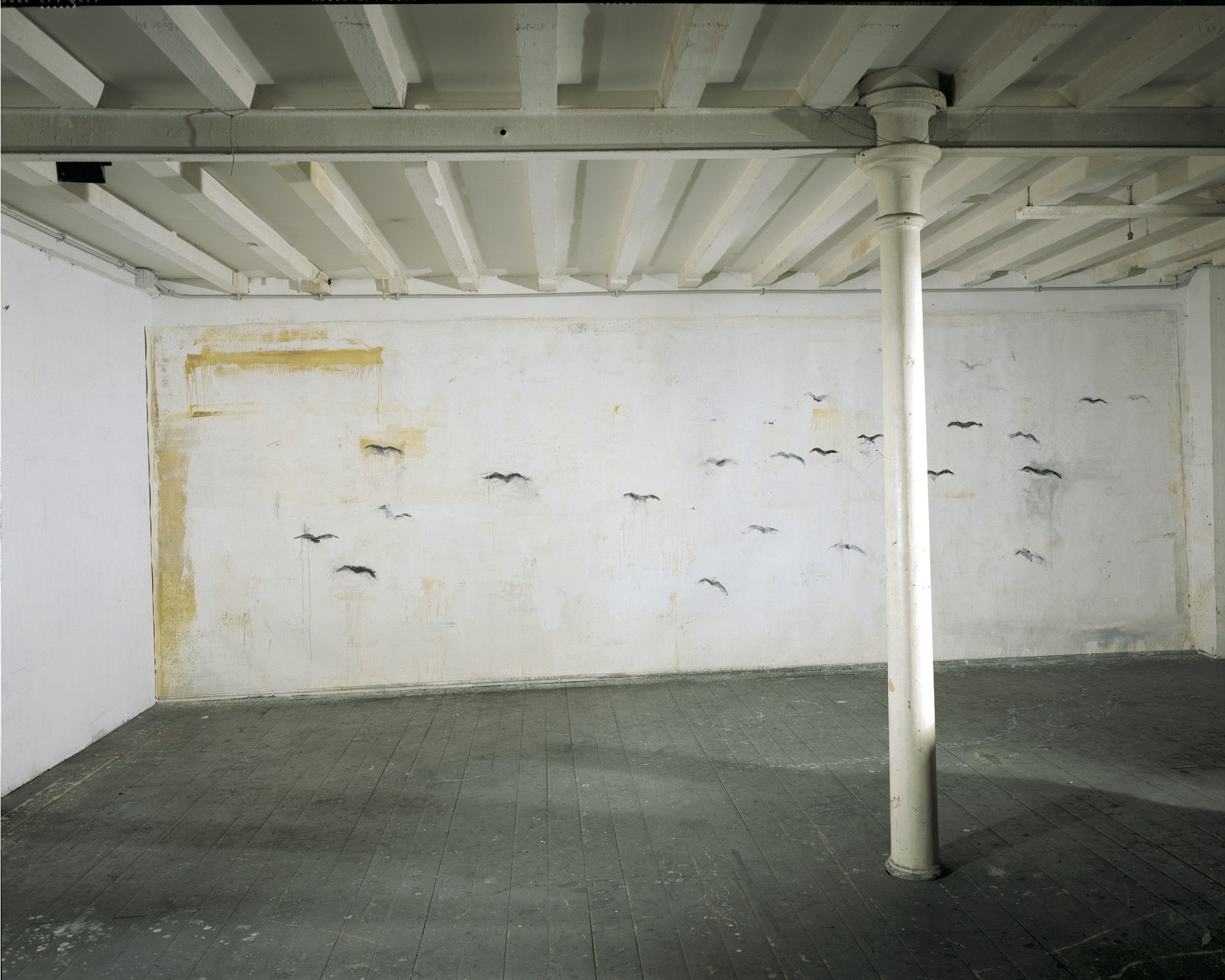 Pizzi Cannella, Veduta, 2001, olio su tela, cm 280x810