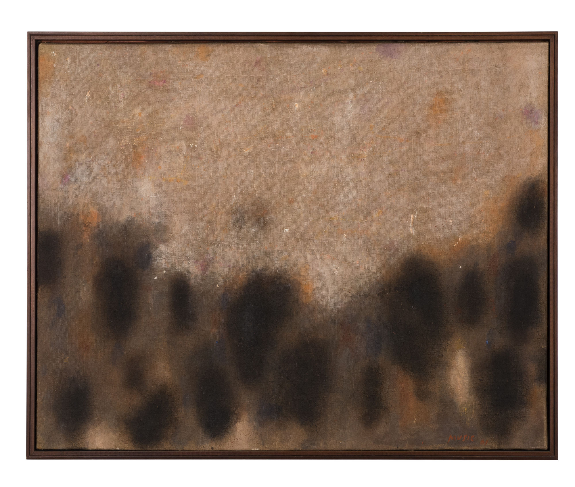 23. Paysage brisé, 1961, olio su tela, cm 73x92