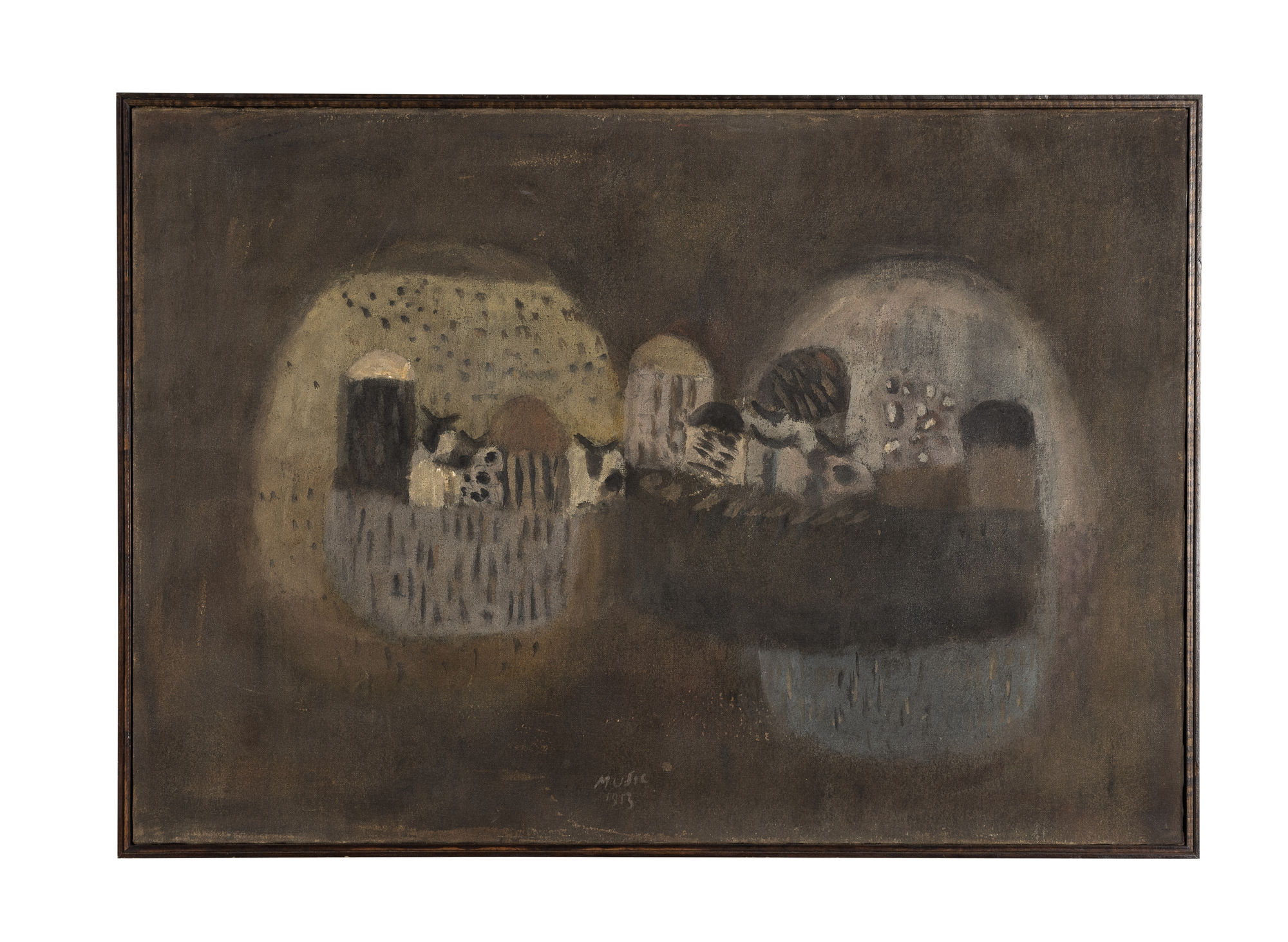 4. Le Bac (Il traghetto), 1953, olio su tela, cm 81x116