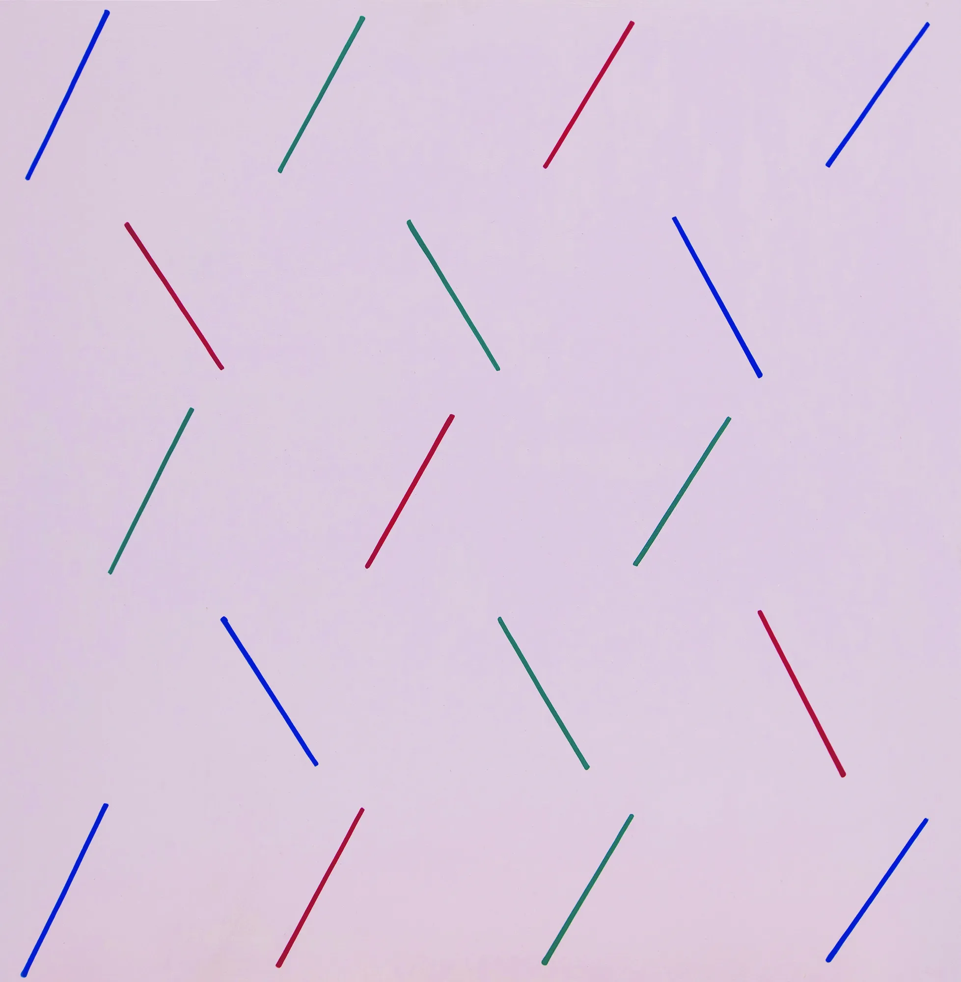 22. A4, 1975-79, acrilico su masonite, cm 60x60