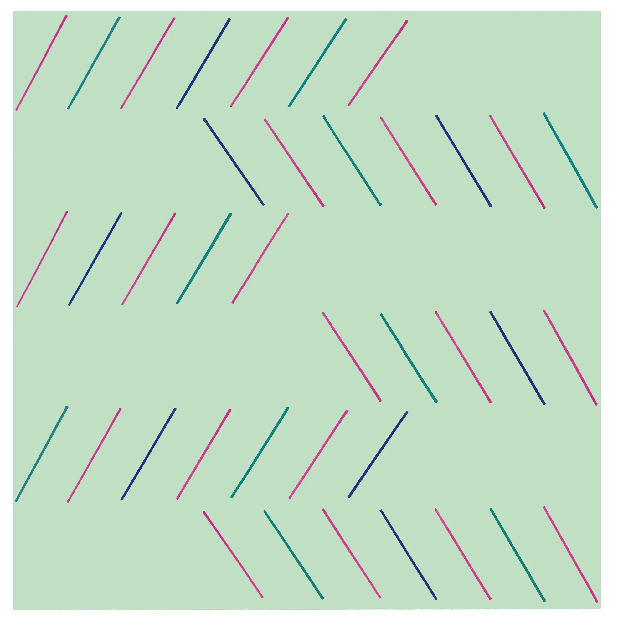 30. A4, 1974, acrilico su masonite, cm 60X60