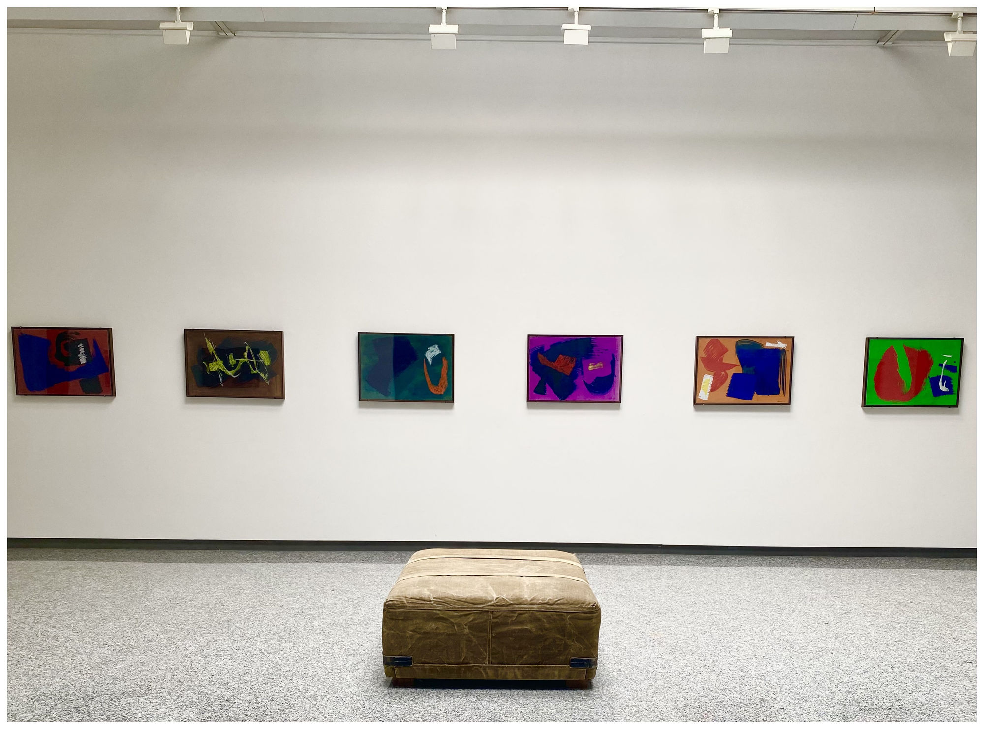 Veduta dell'esposizione.