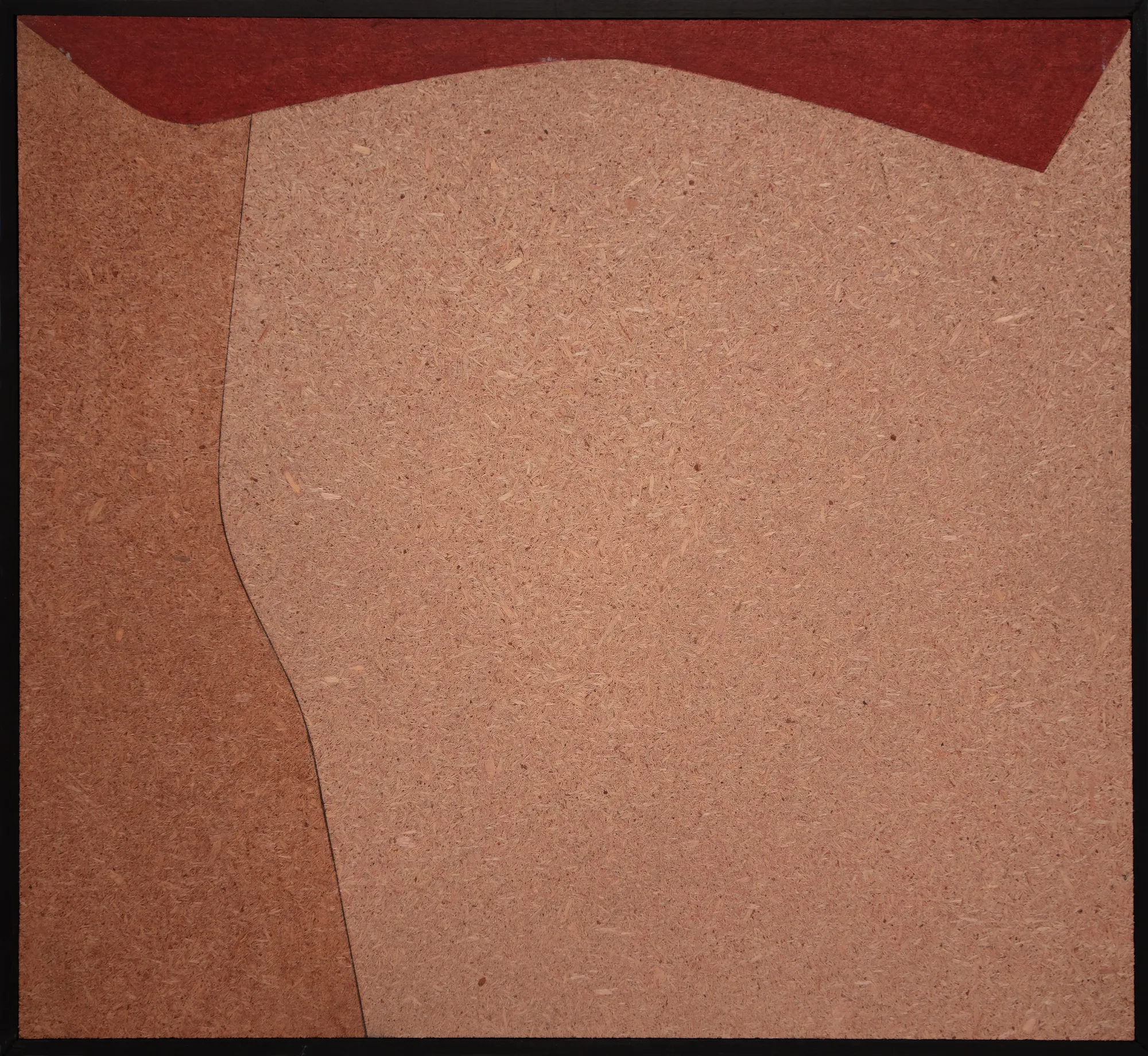 Ac Murale 19 bis, 1972, cm 35x38, acrilico su pavatex.