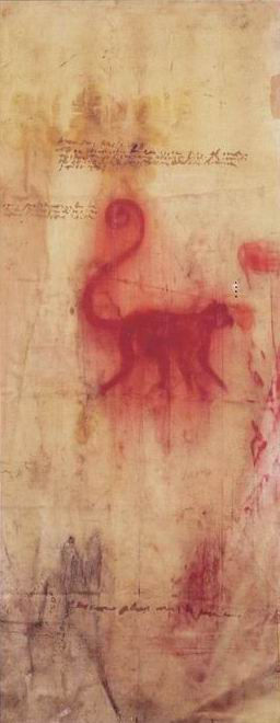 Luca Caccioni Monkey’s fresco #1, 2000-2001
