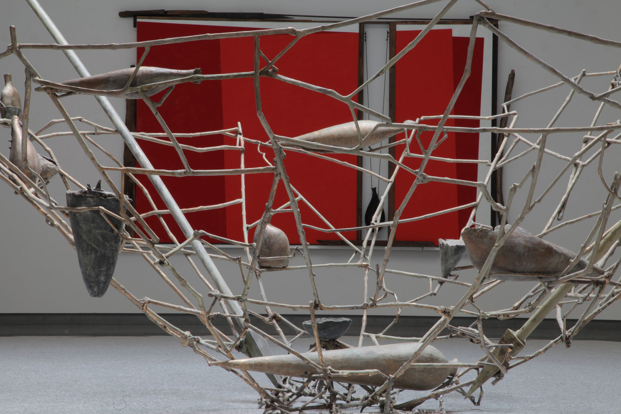 In-Es, 2012, bronzo, cm 373X690X349