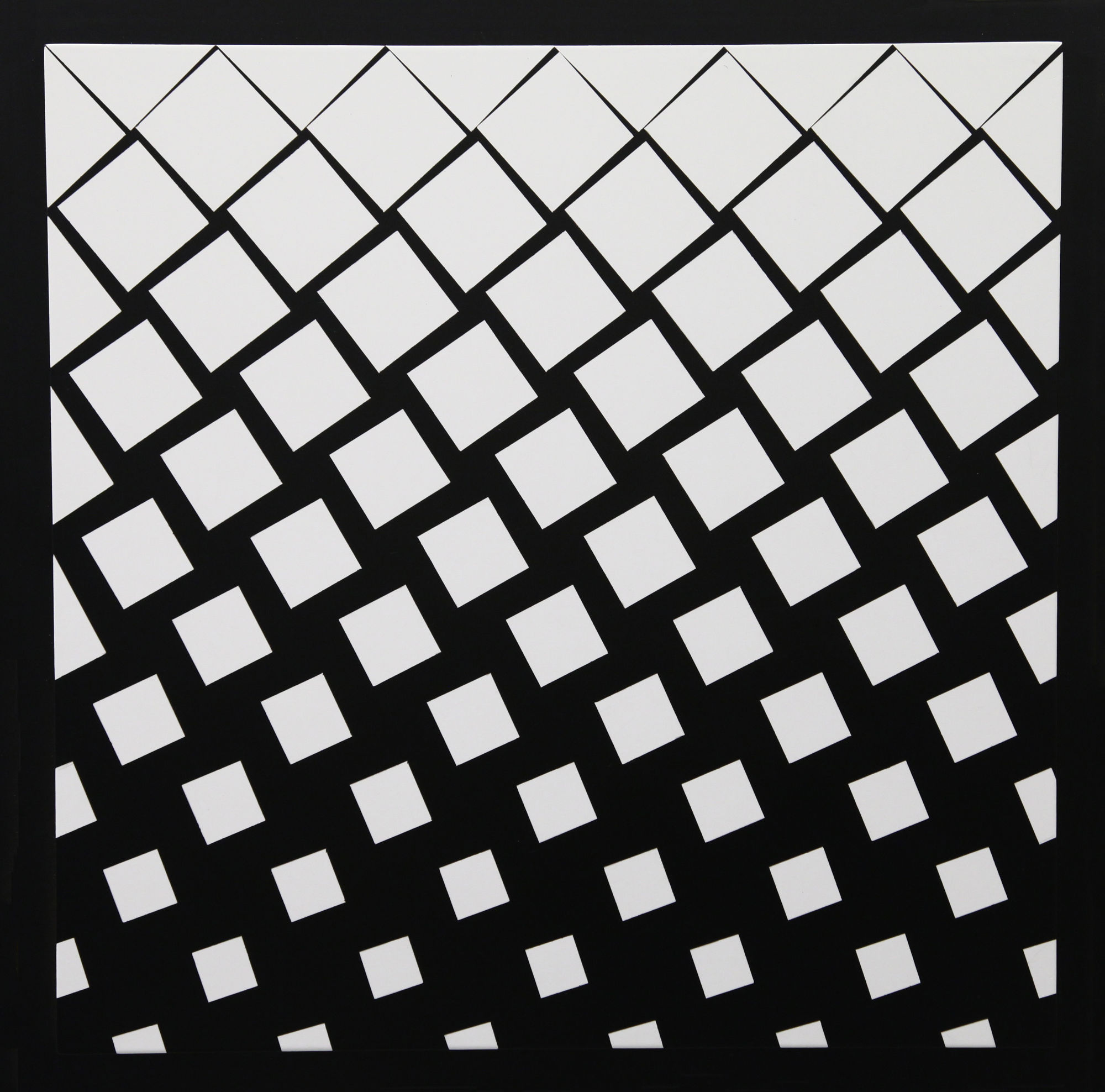 n.262, 979, legno laccato, cm 50x50