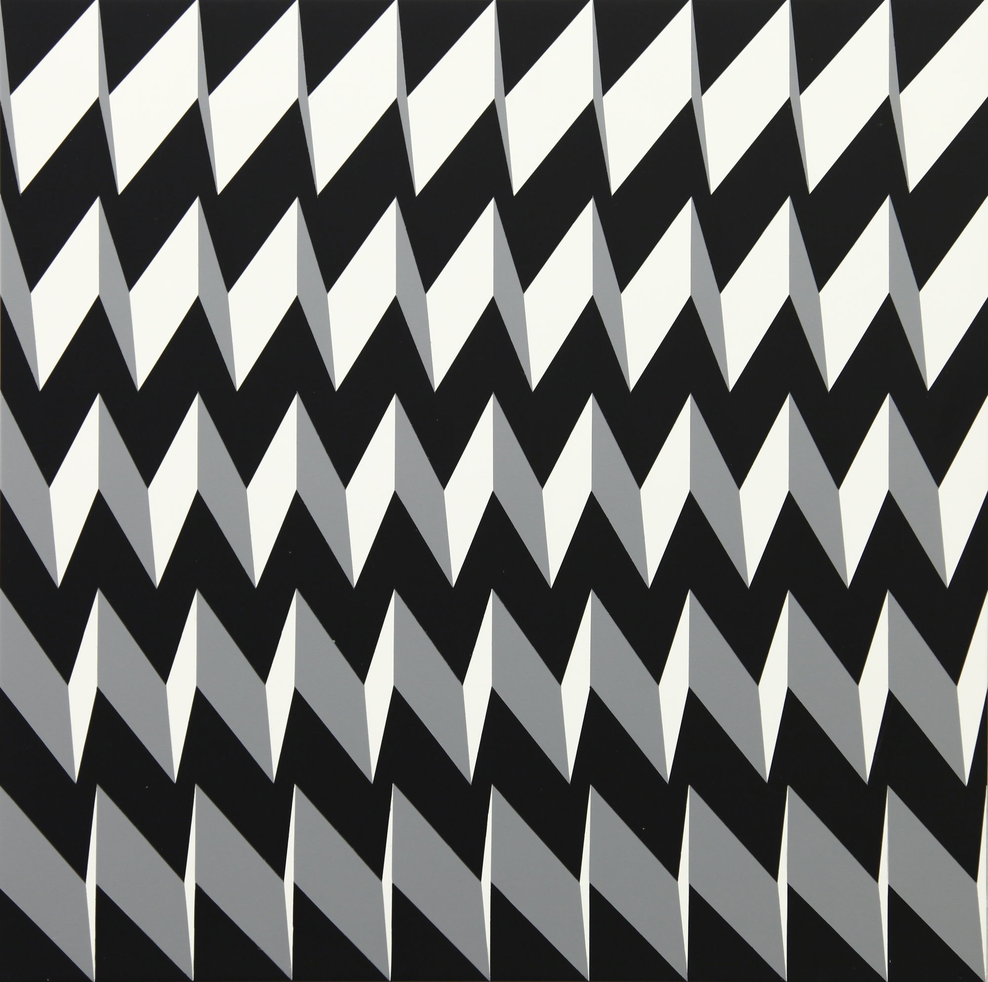 n.266, 1979, legno laccato, cm 50x50