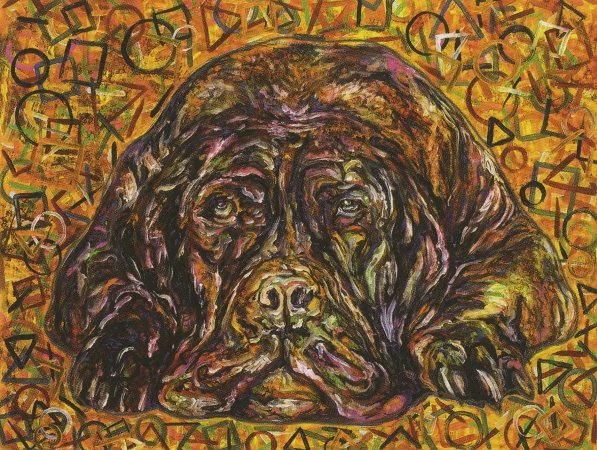 Steffen Terk, Hermanns Erwartung, 2007, olio su alluminio, cm 80x100