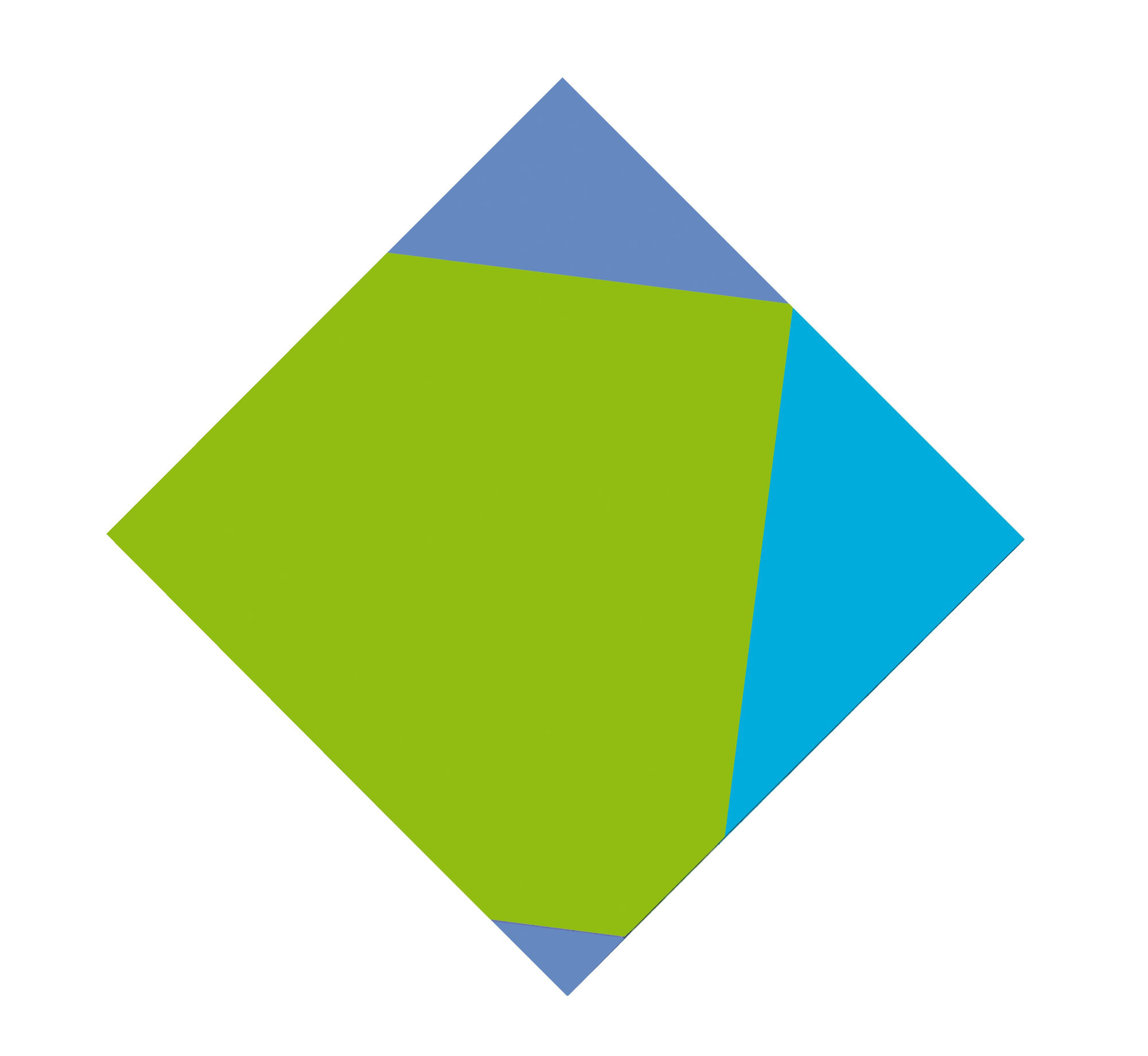 transcoloration von grun zu violet, 1985, olio su tela, cm 40x40