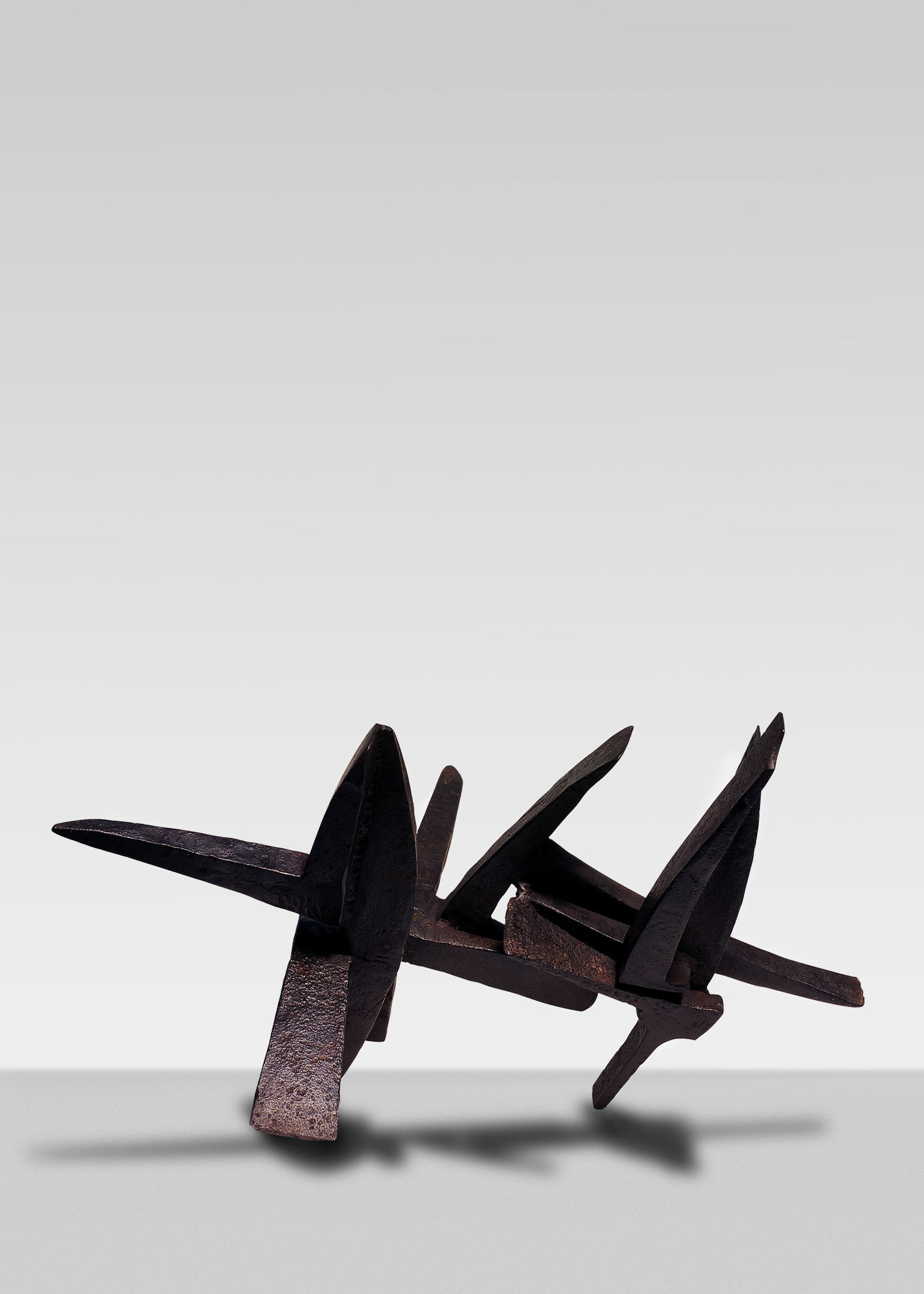 Opus 18 Roma, 1958, ferro forgiato e saldato, cm 32x56x42