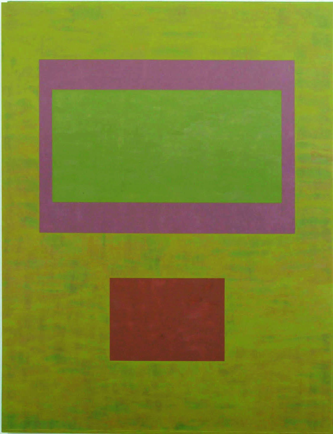 MOMENT OF BEING (WALES), 2005, acrilico e pigmenti su tela, cm 168x128