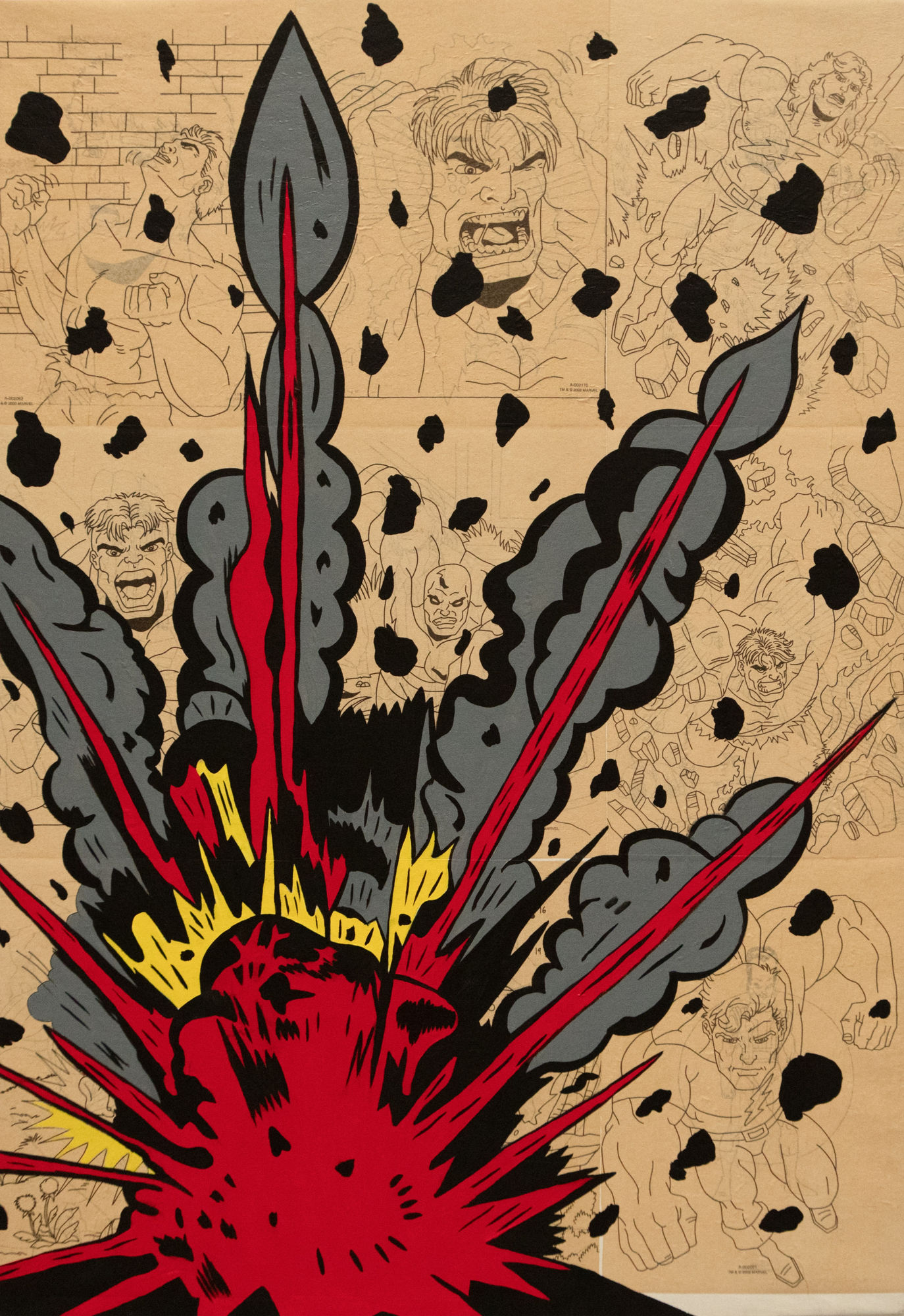 Itsy Bitsy Dirty Bomb, 2003, acrilico su tela, cm 81,3x56