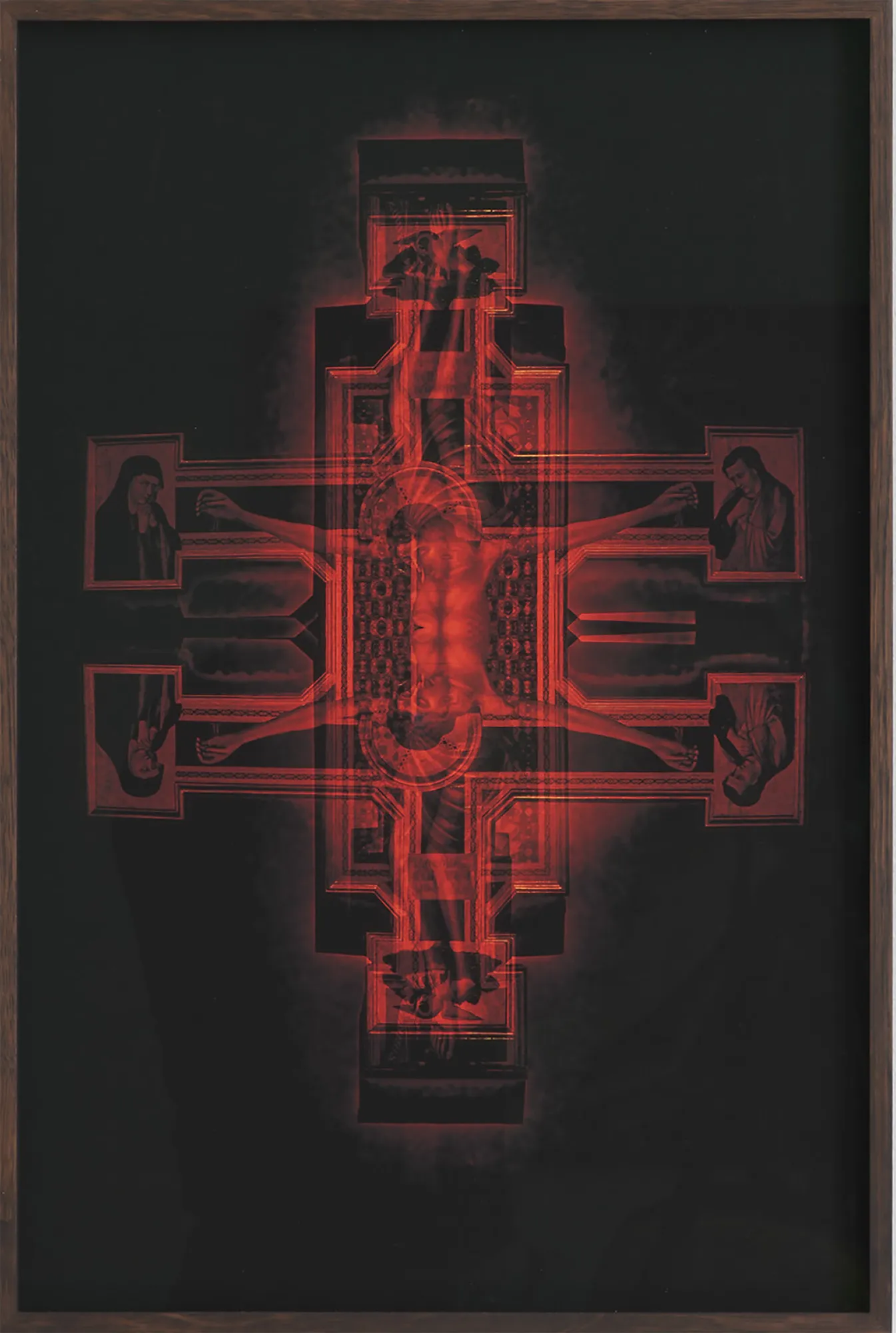 Ola Kolehmainen Crucifix I, 2024 Archival matt inkjet print in artist frame, museum glass 58 x 39 cm 22.84 x 15.35 inches Edition 5/5 + 2 AP