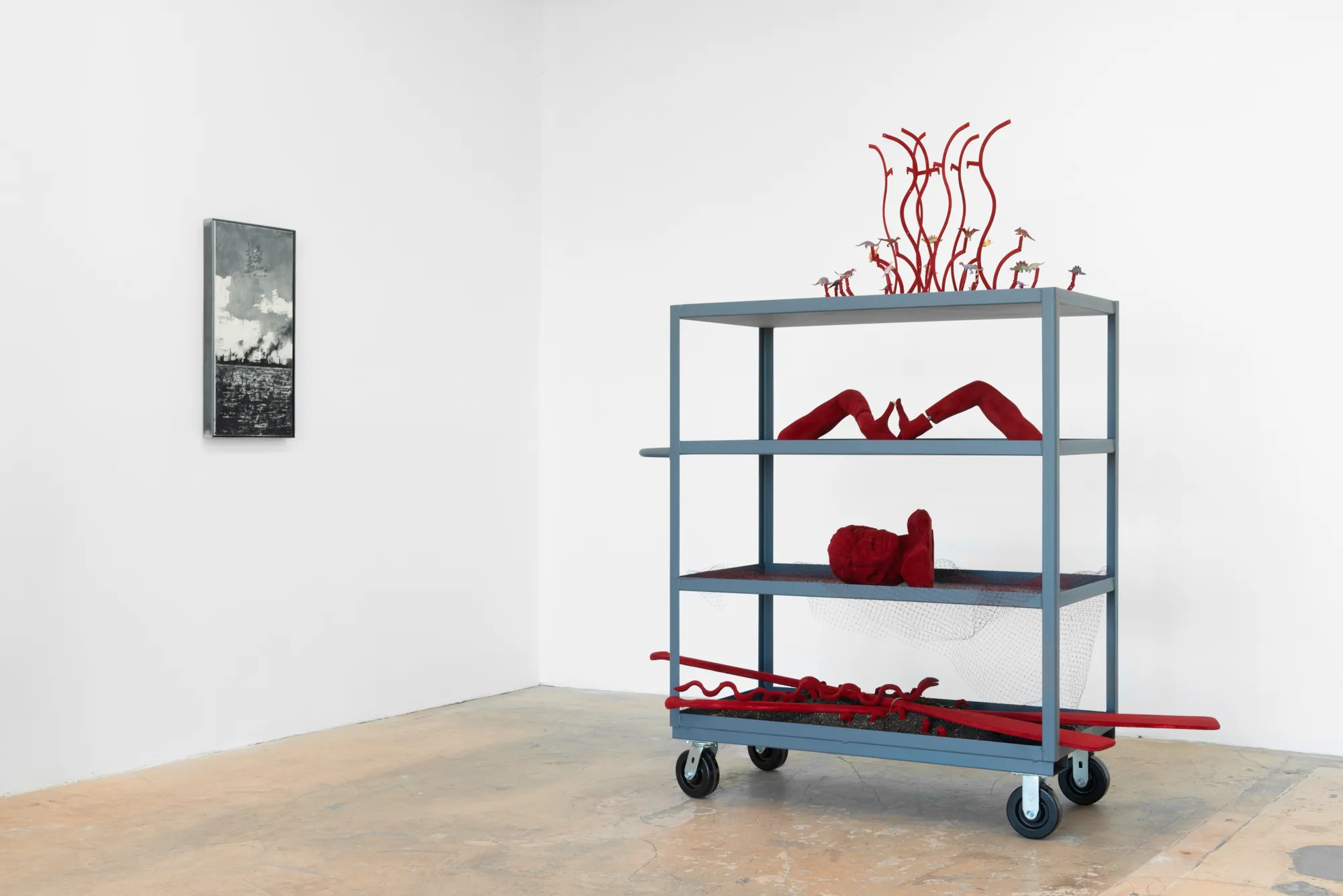 Installation view, They Rise When Vernal Breezes Blow. Photo: Yubo Dong