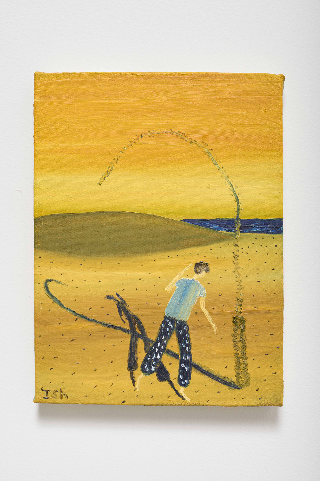 Ish Lipman Self Portrait at the Deserts Edge, 2023