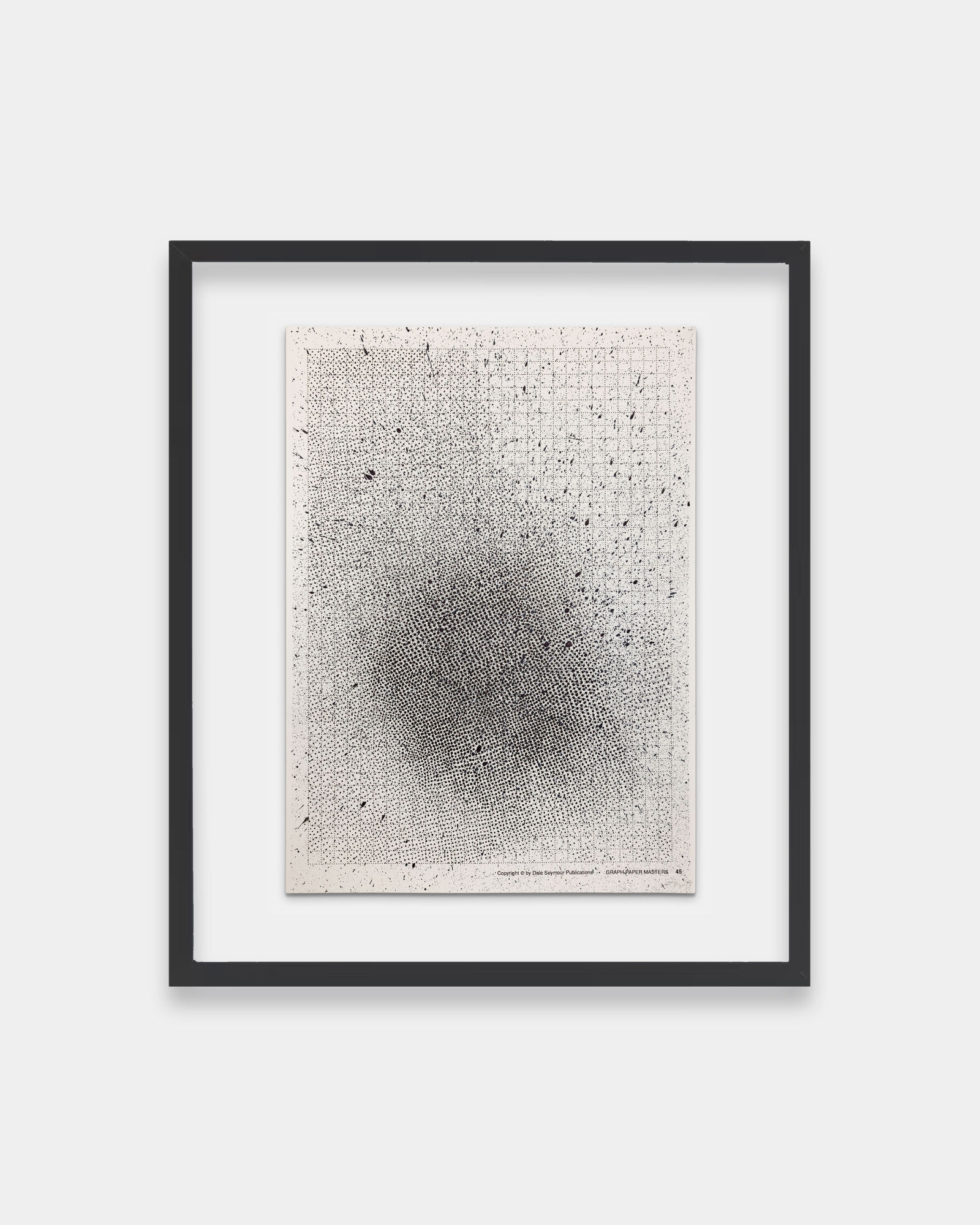 linn meyers Untitled, 2019 Ink on graph paper 11 x 8.5 in 27.94 x 21.59 cm LM.24.05