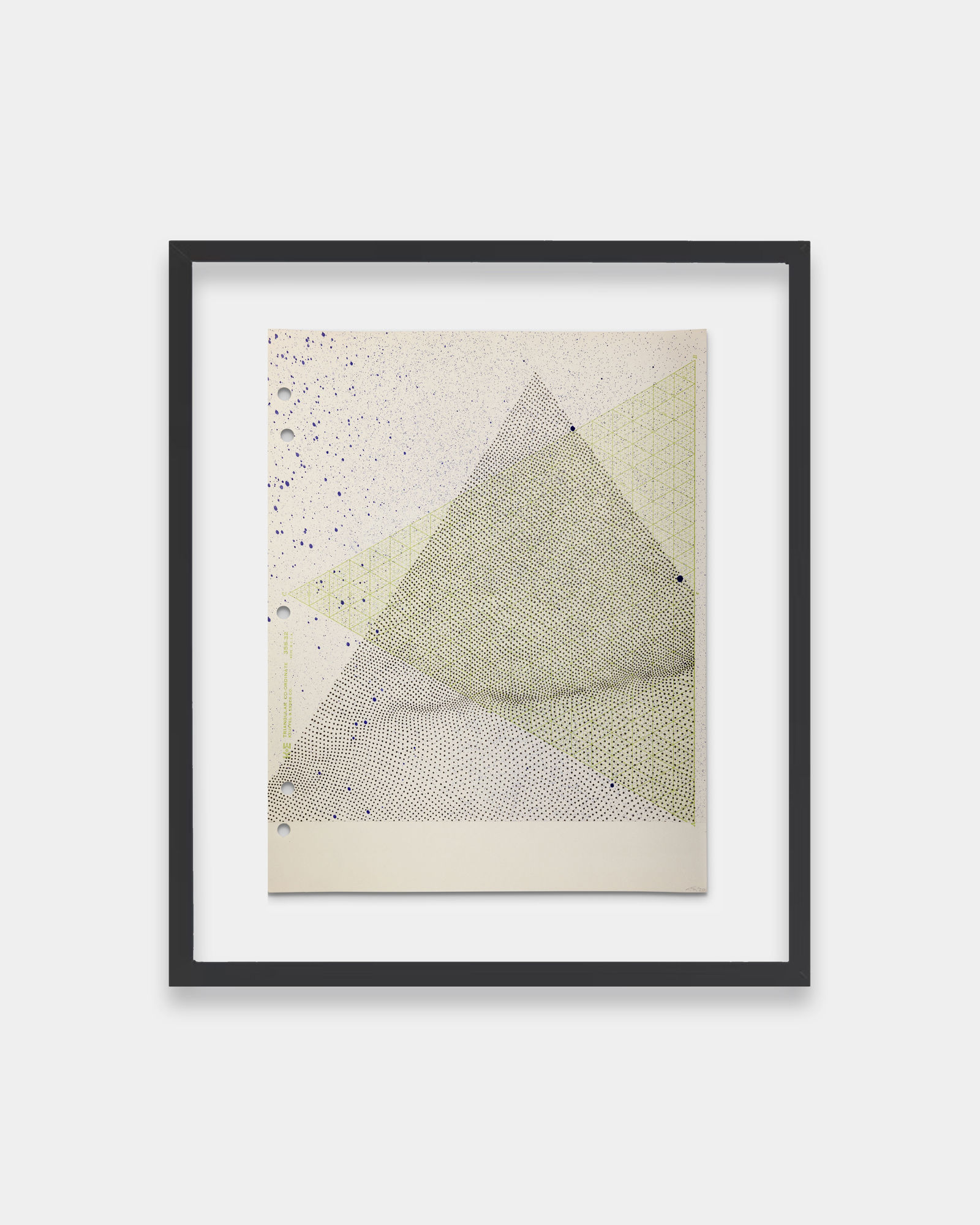 linn meyers Untitled, 2020 Ink on graph paper 11 x 8.5 in 27.94 x 21.59 cm LM.24.07