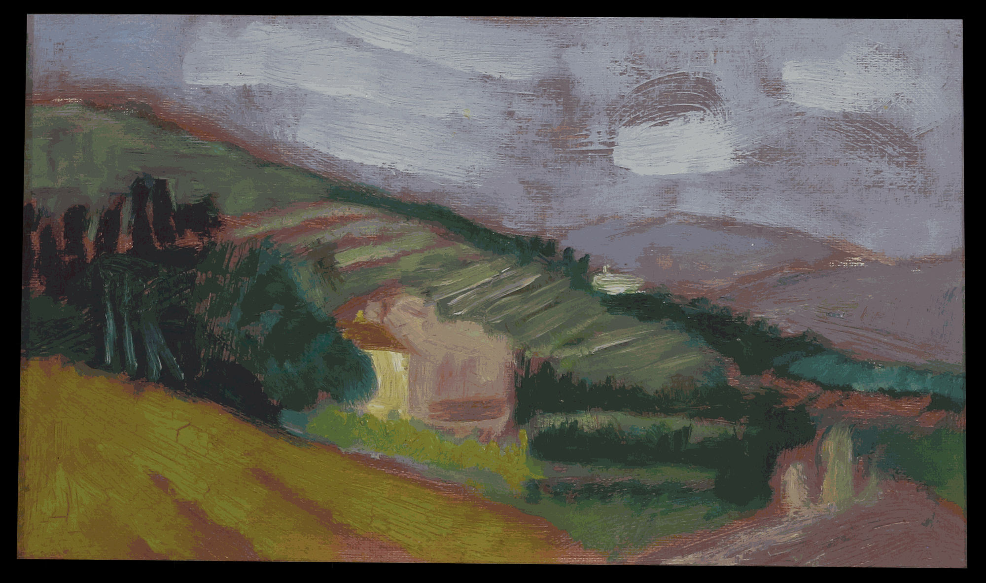 Isabelle Borg, Fields in Italy I, 1994