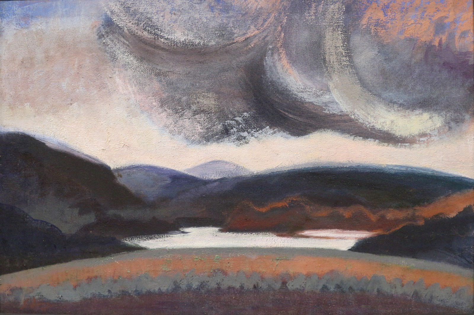 Isabelle Borg, Cooldurragh looking towards Rinneen, 2001