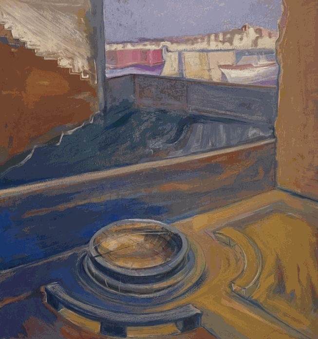 Isabelle Borg, Floriana Courtyard, 2004