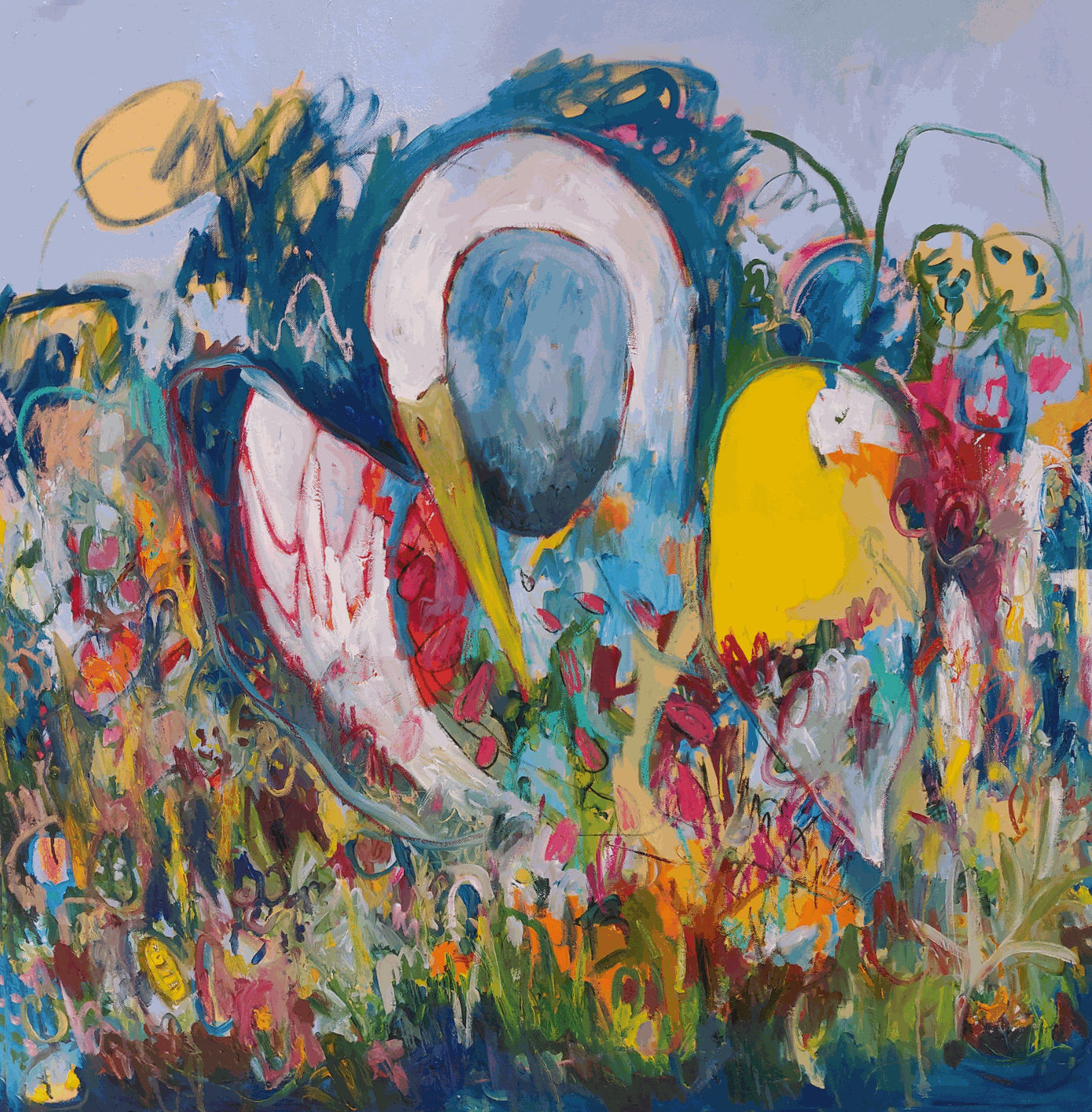 Ryan Falzon, The pelican brings its dead young back to life with its own blood, 2023