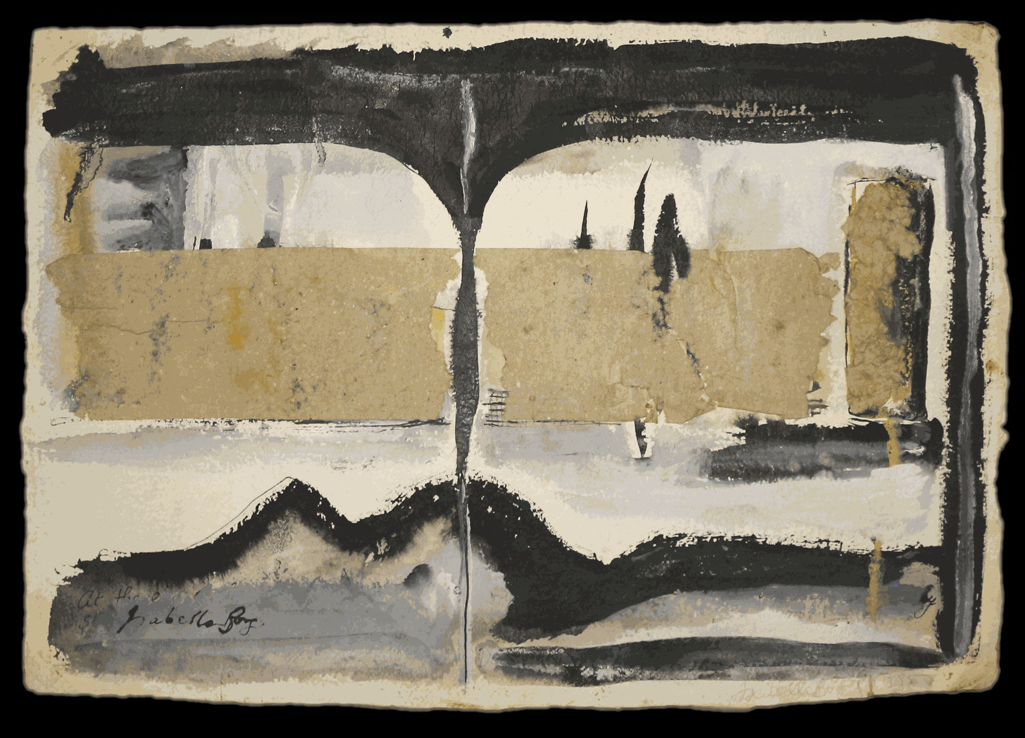 Isabelle Borg, Berlin II – Wall, 1985