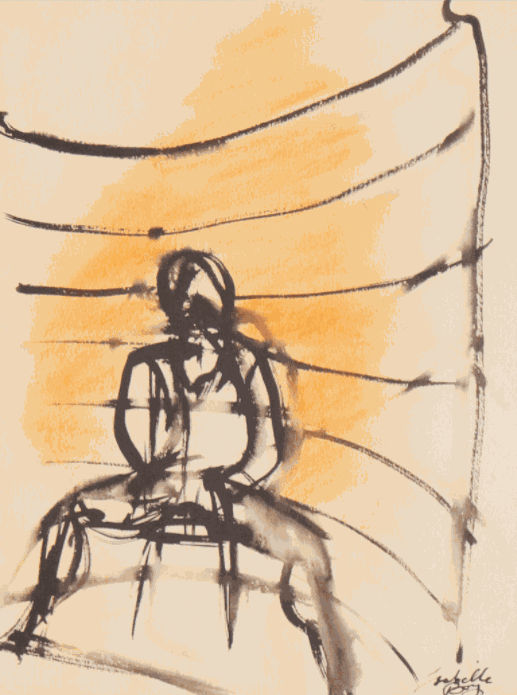 Isabelle Borg, Reclining Figure, 1997